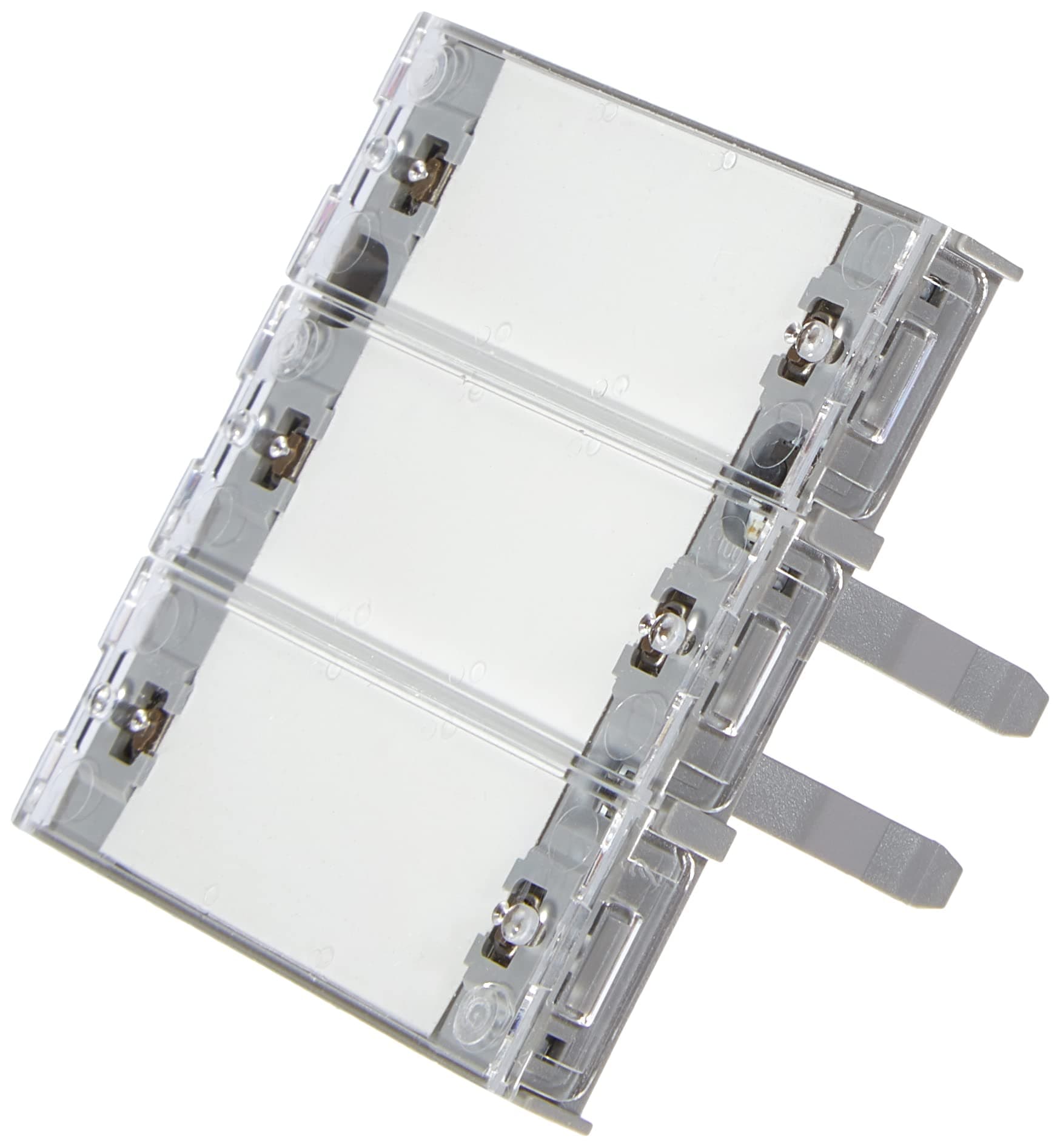 513300 KNX Tactile Sensor 3-Way, 3-Switch System 55, White, Push Button, Rocker, Manual Operation