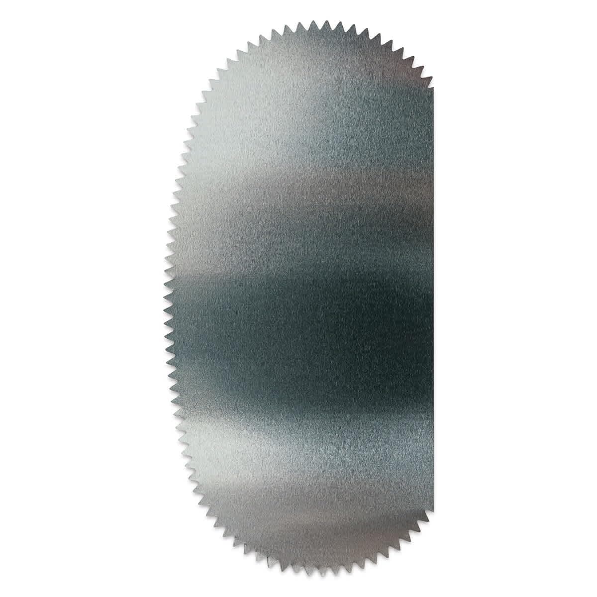 for Clay and Sculpture - Steel Scraper - S10 - Serrated Edge - 3 3/4 Inches