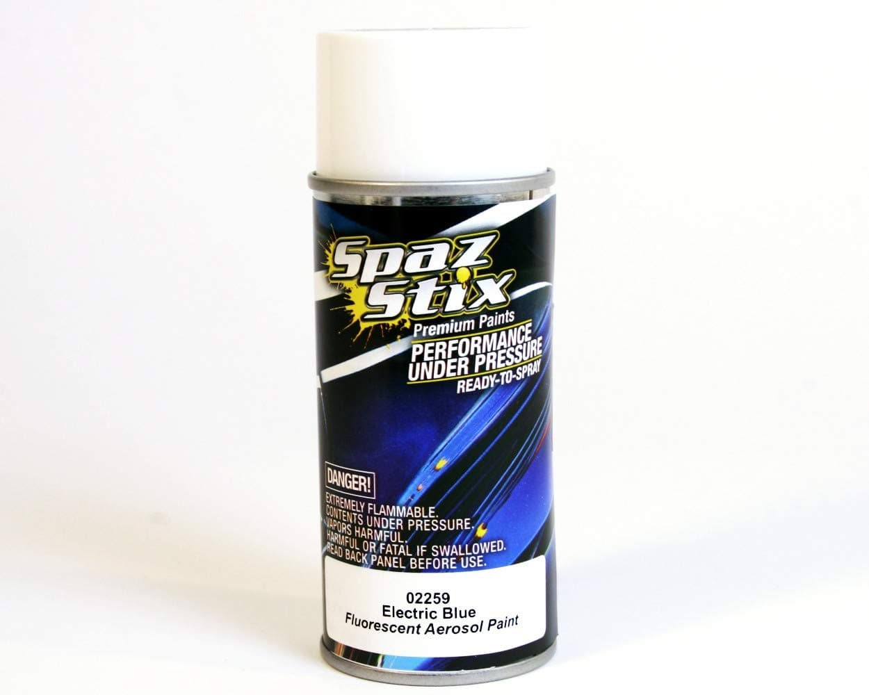 SZX02259 Electric Blue Fluorescent Aerosol Paint 3.5oz