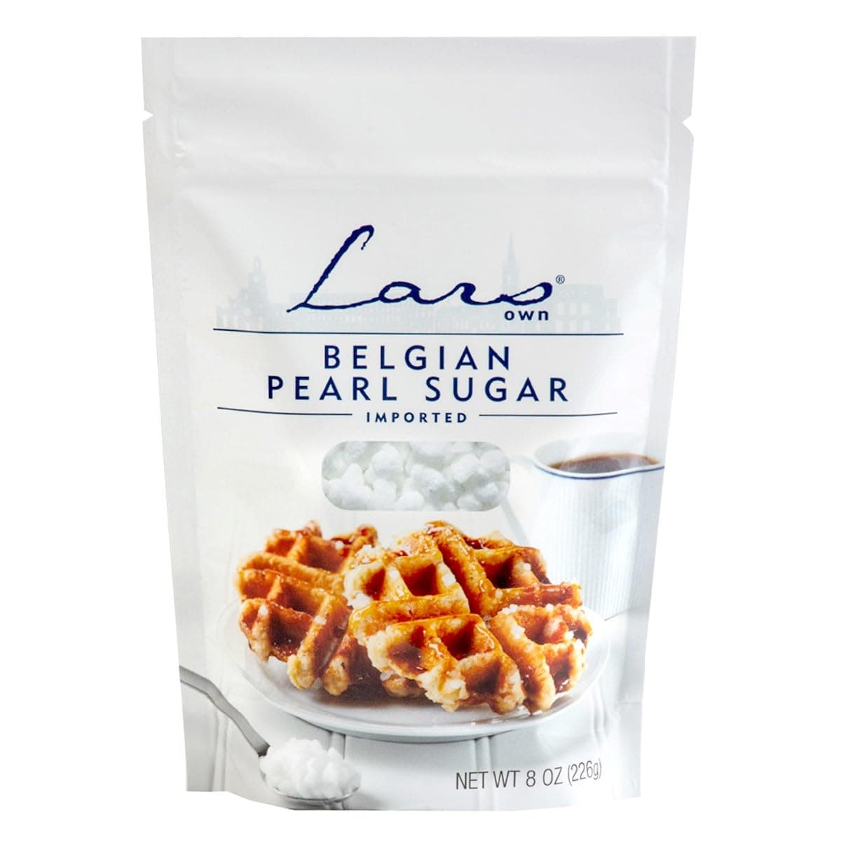 Lars' Own Belgian Pearl Sugar 8 Ounces (Pack of 2) by Lars' Own