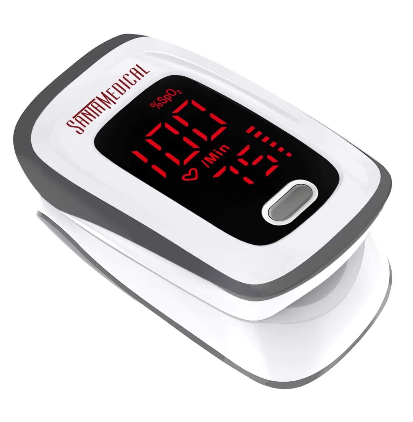 Fingertip Pulse Oximeter, Blood Oxygen Saturation Monitor (SpO2) with Pulse Rate