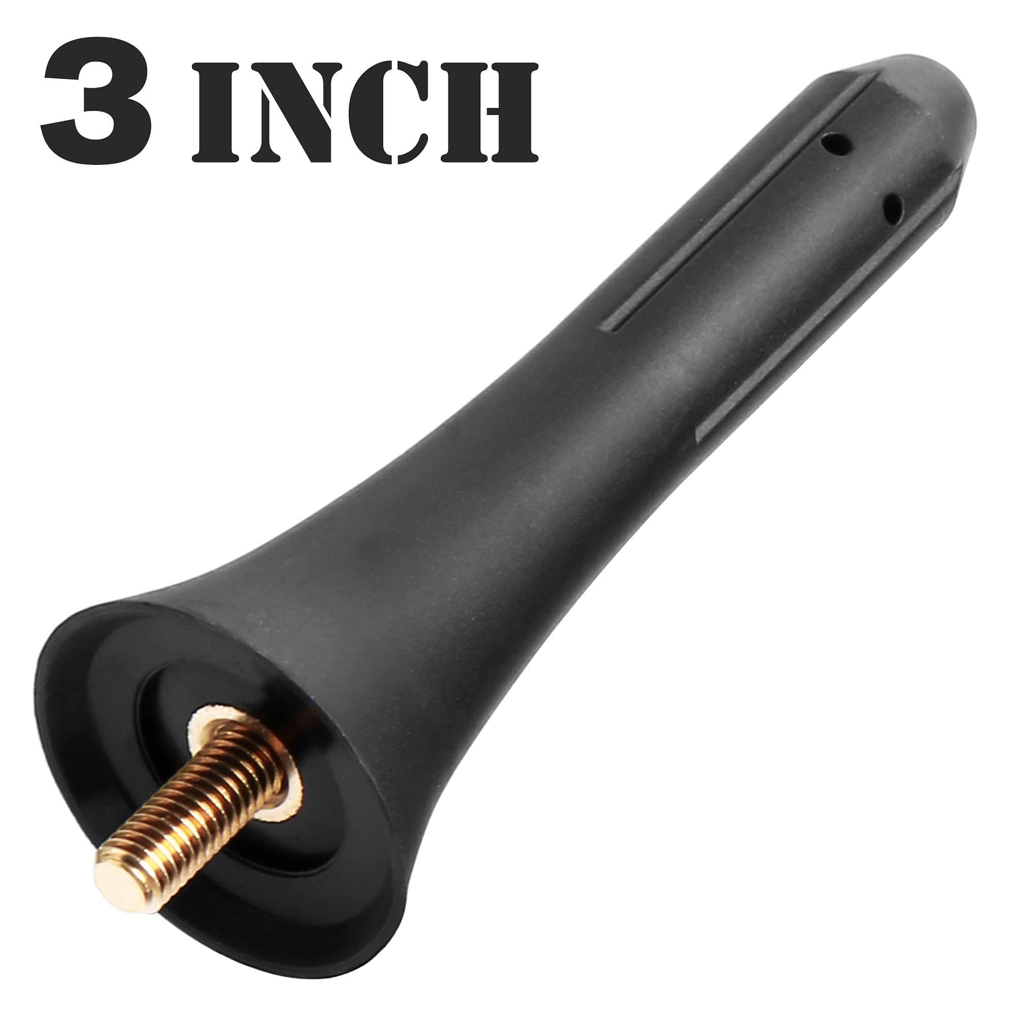 KSaAuto 3 inch Rubber Antenna for Mazda Miata MX-5 RF ND NC 2006-2024 ┃ OEM NF47-66-A30A, Sporty Line Design Improves Appearance ┃ Reduces Wind Resistance and Noise