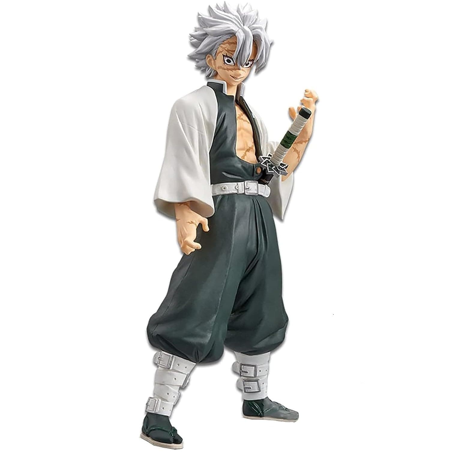 Banpresto Demon Slayer Kimetsu - No Yaiba Figure Vol.14 - Sanemi Shinazugawa (Ver. B) Anime Figure 18 cm, Multiple Colors -BP17307