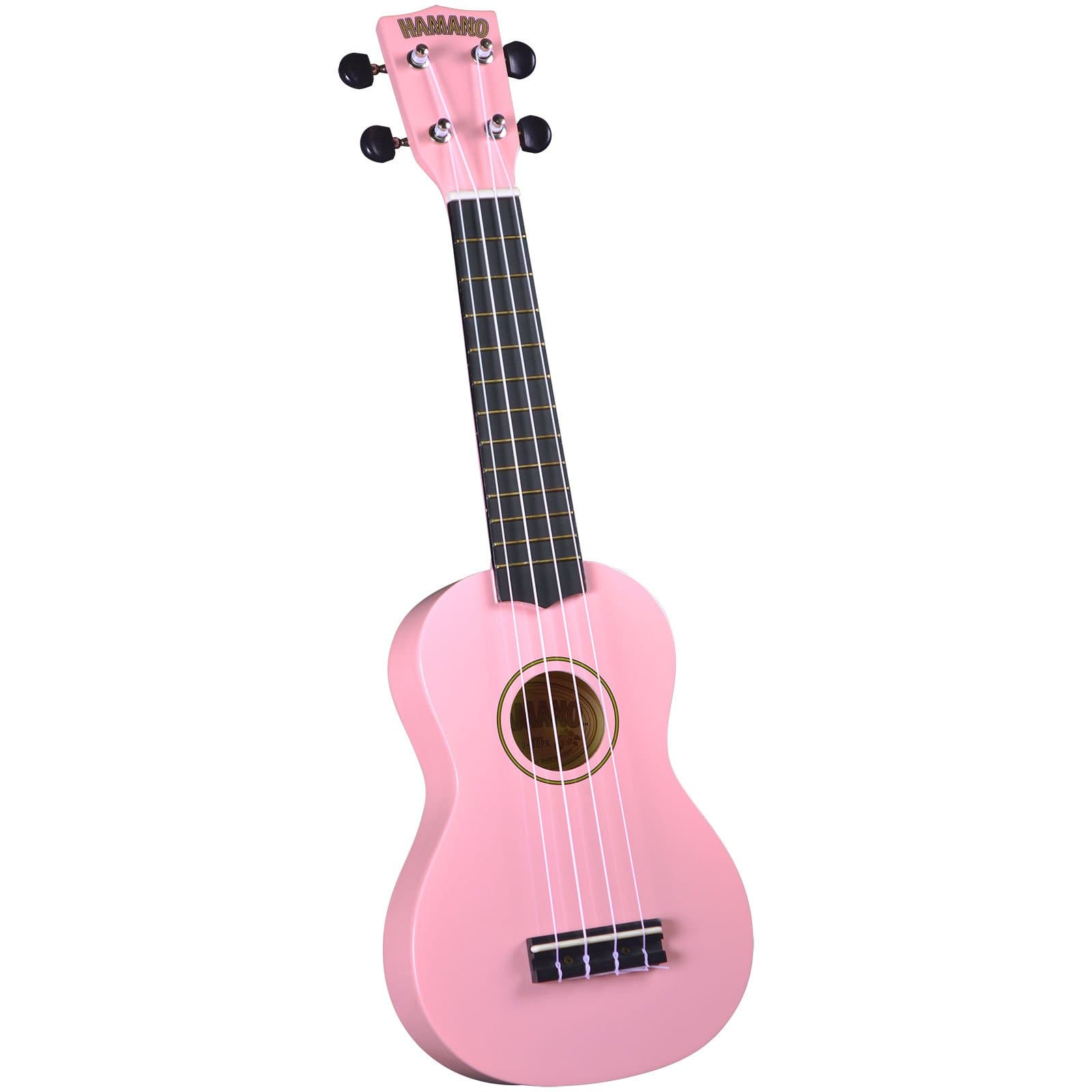 Hamano U-30PK Colorful Soprano Ukulele - Pink