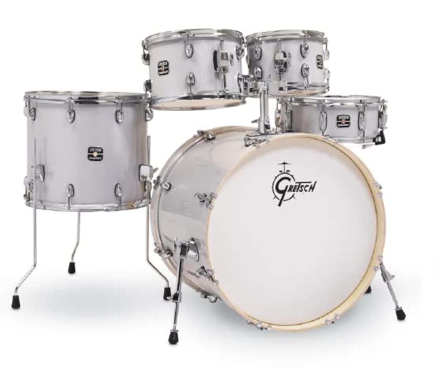 Gretsch Drums Energy 5-Piece Shell Pack - Silver Sparkle