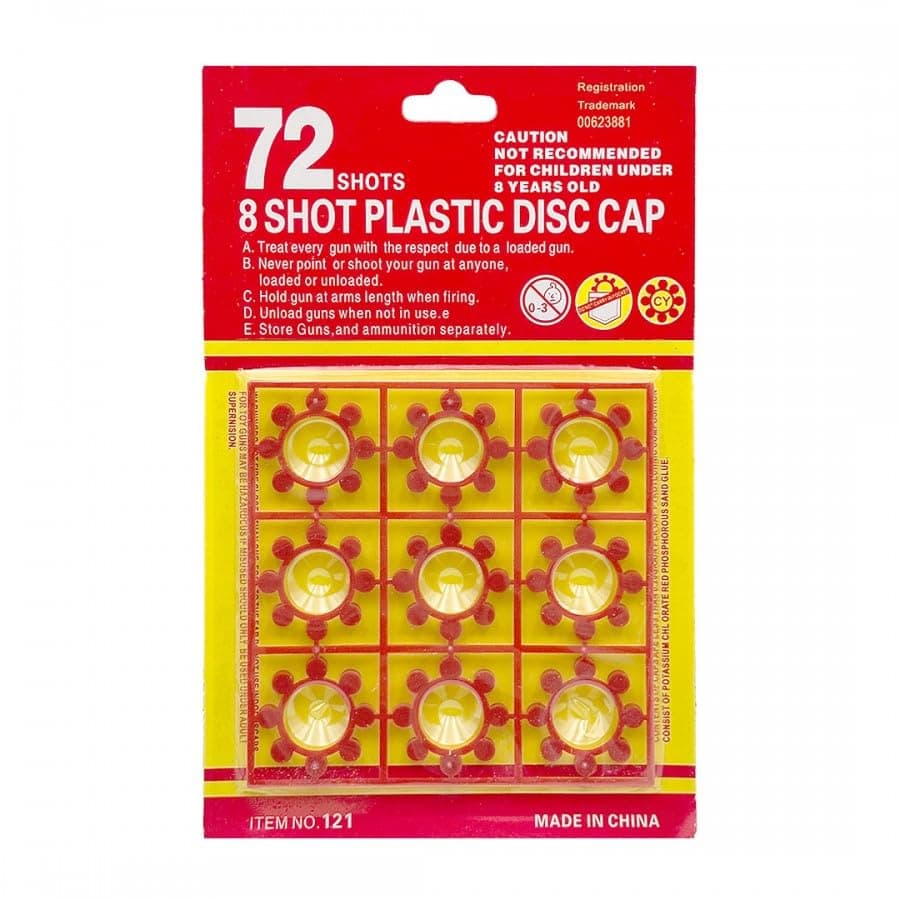 Kids Cap Caps 720 Shots 8 Shot Ring CAPS