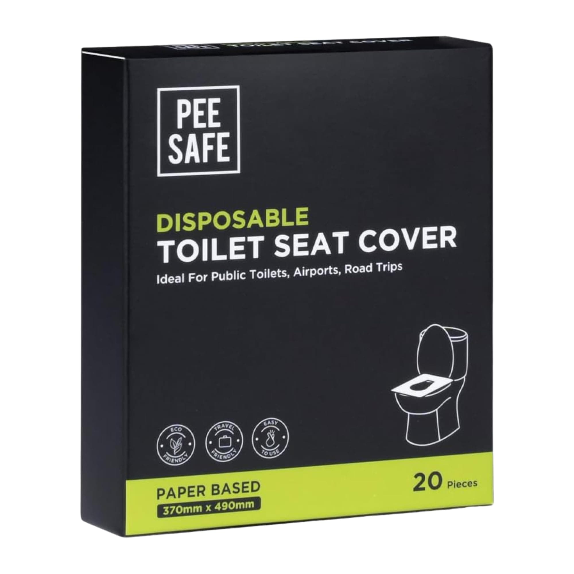 Pee Safe Disposable Toilet Seat Cover 20N