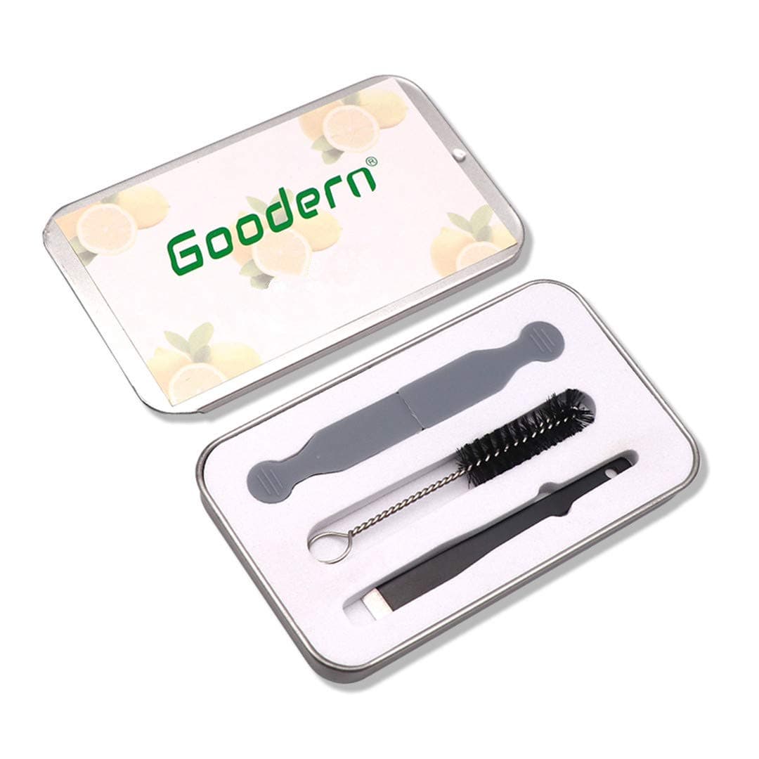 Goodern Cleaning Kit for IQOS Heater Blade Protector and Anti-Break Corrosion Resistant Cleaning Brush for All IQOS Models