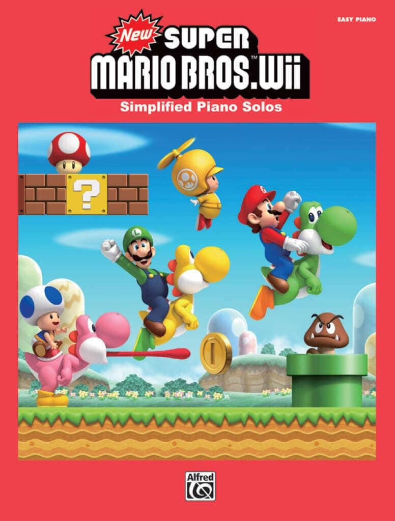 New Super Mario Bros.(TM) Wii: Simplified Piano Solos
