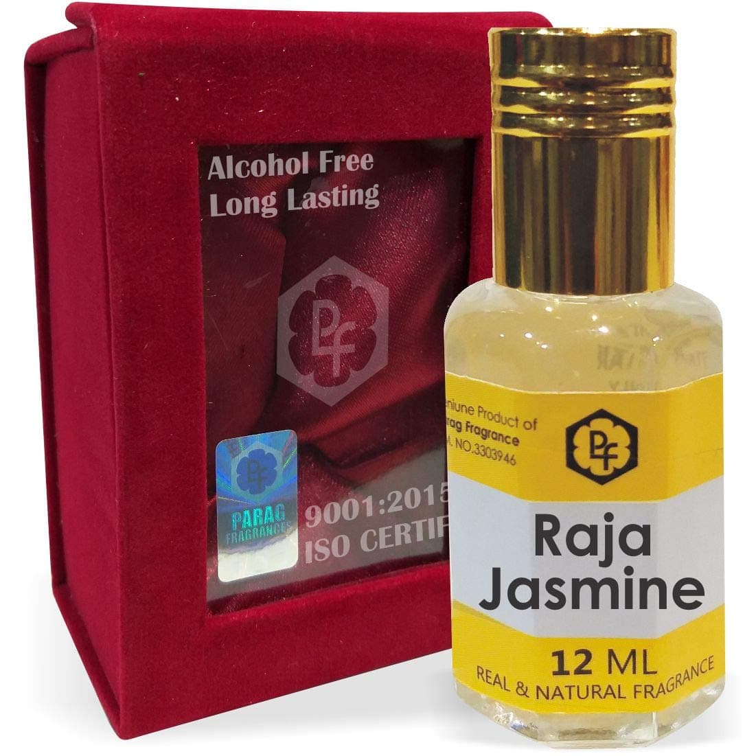 Parag Fragrances Raja Jasmine Attar 12ml With Precious Gift Pack|Best Attar For Man|Long Lasting Attar|Ittar|Attar|Perfume|Fragrance Oil|Gift For Man Also Available in 25ml/100ml/500ml
