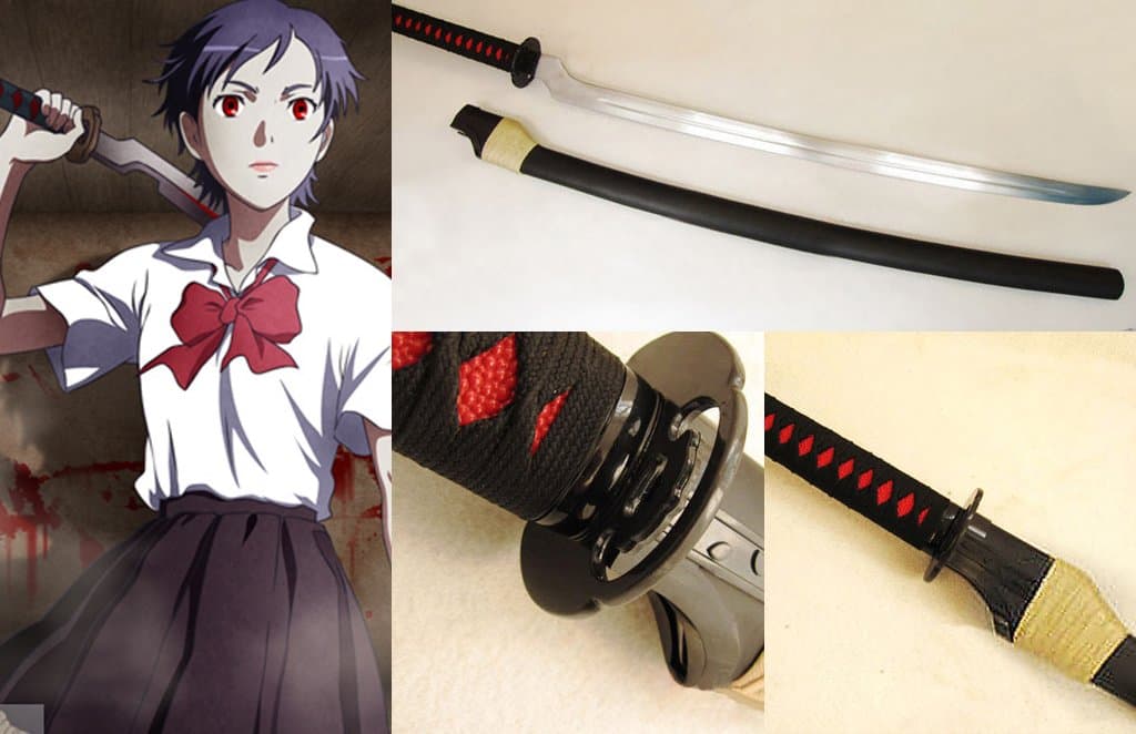 Cosplay Blood+ otonashi saya Sayo Medium Carbon Steel Sword