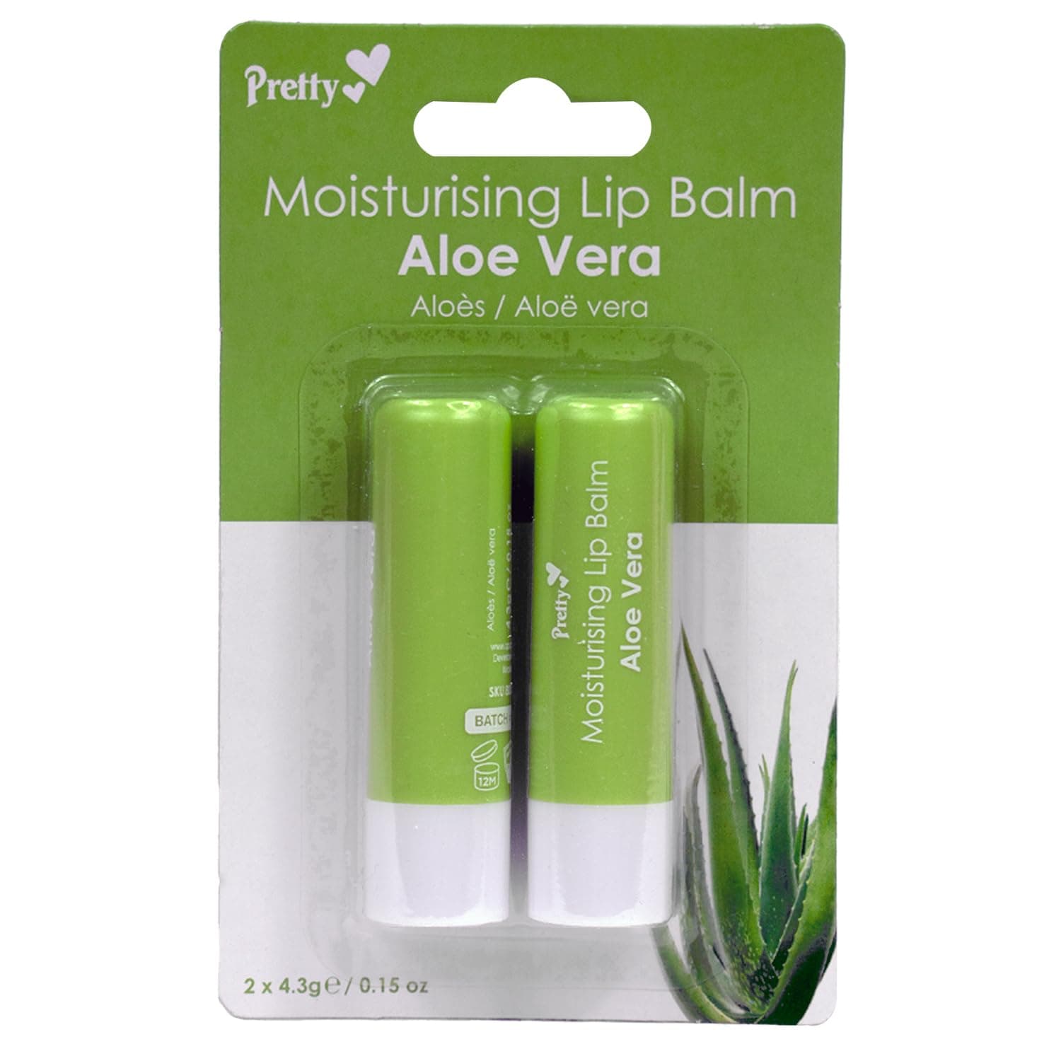 Moisturising Lip Balm - Aloe Vera