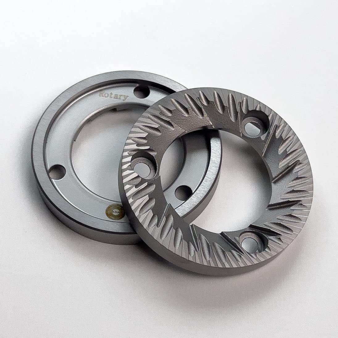 MiiCoffee SSP Cast Lab Sweet 64mm Flat Burrs (Silver Knight Coated)