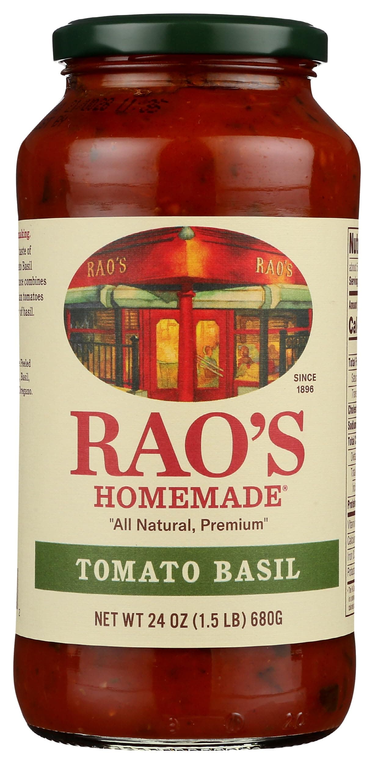 Rao's Tomato Basil Sauce, 24 oz