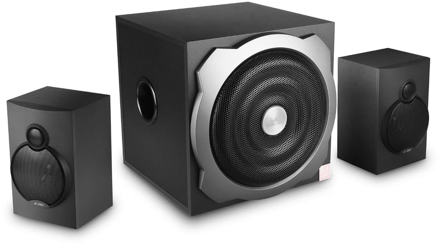 F&D A521 16 Watt 2.1 Channel USB Speaker (Black)