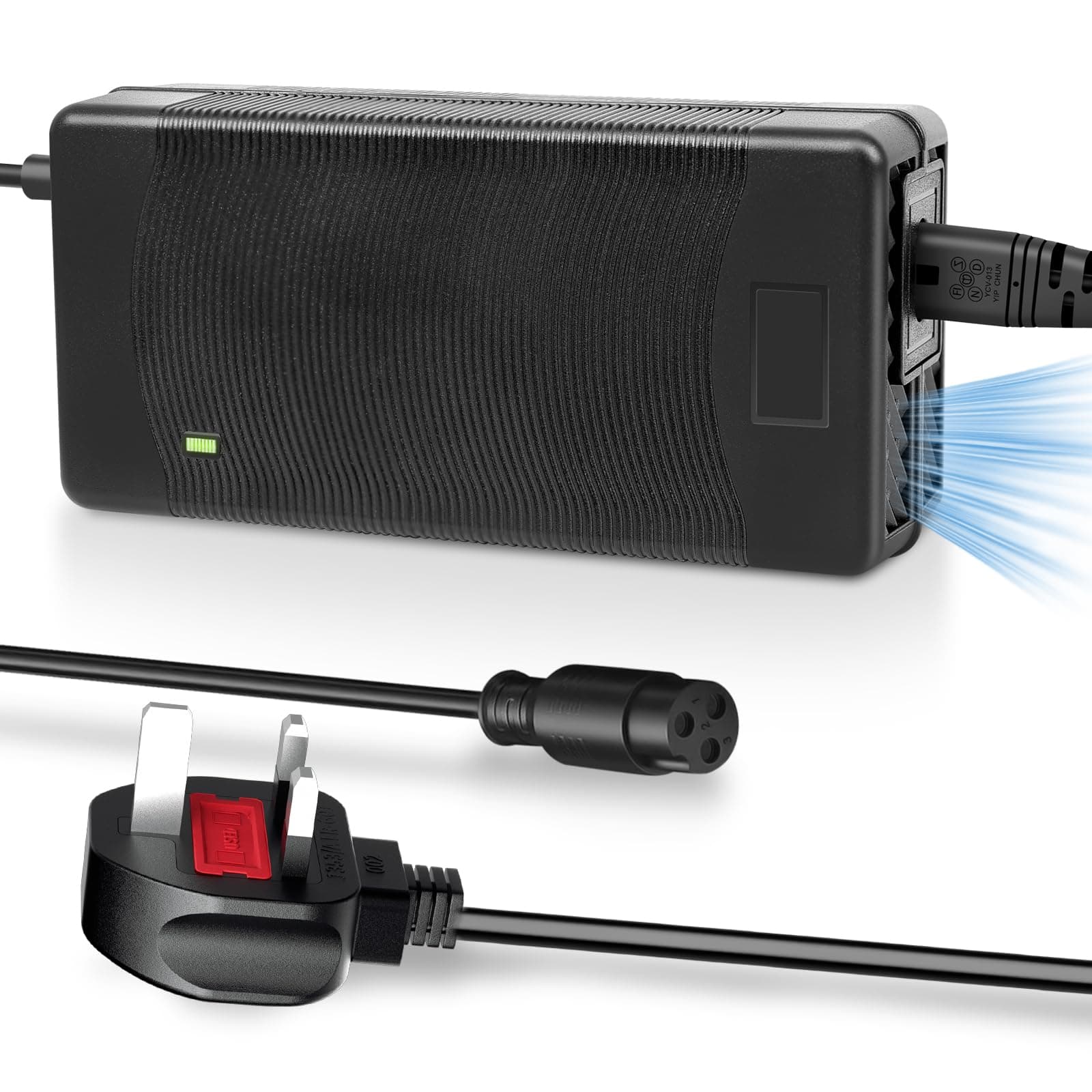 54.6V 2A Electric Scooter Charger for Kugoo M4/M4 Pro 48V 2A Lithium Battery Charger Adapter for Hitway H5/H5 Pro Battery Charger DC Fast Charger