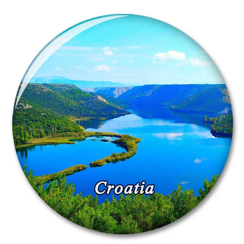 Croatia Krka Fridge Magnet Decorative Magnet Bottle Opener Tourist City Travel Souvenir Collection Gift Strong Refrigerator Sticker