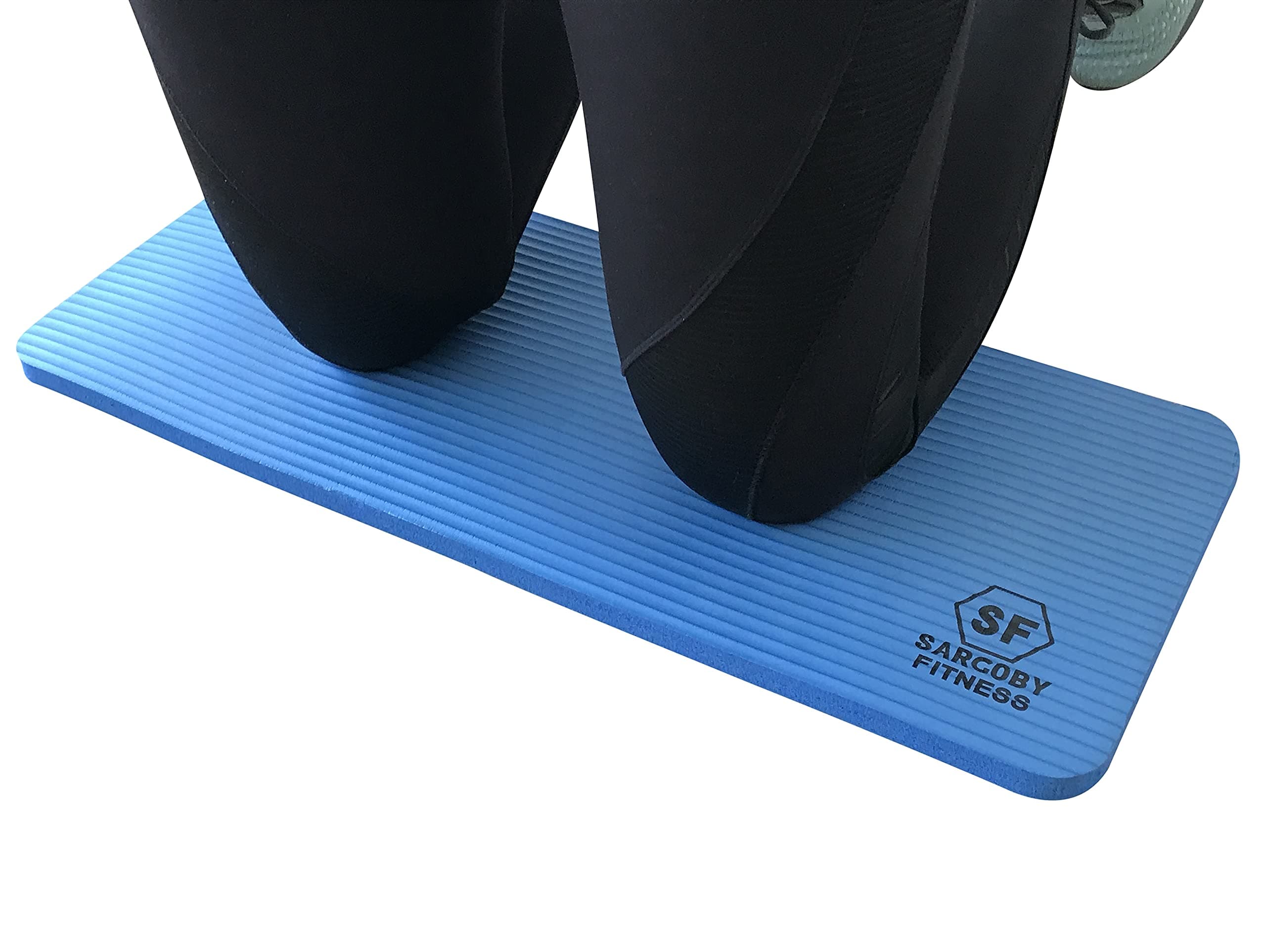Yoga Knee Pad 15mm (0.6'') Thick to Provide Cushioning to Knees Elbows Forearms & Wrists Pilates Knee Pad