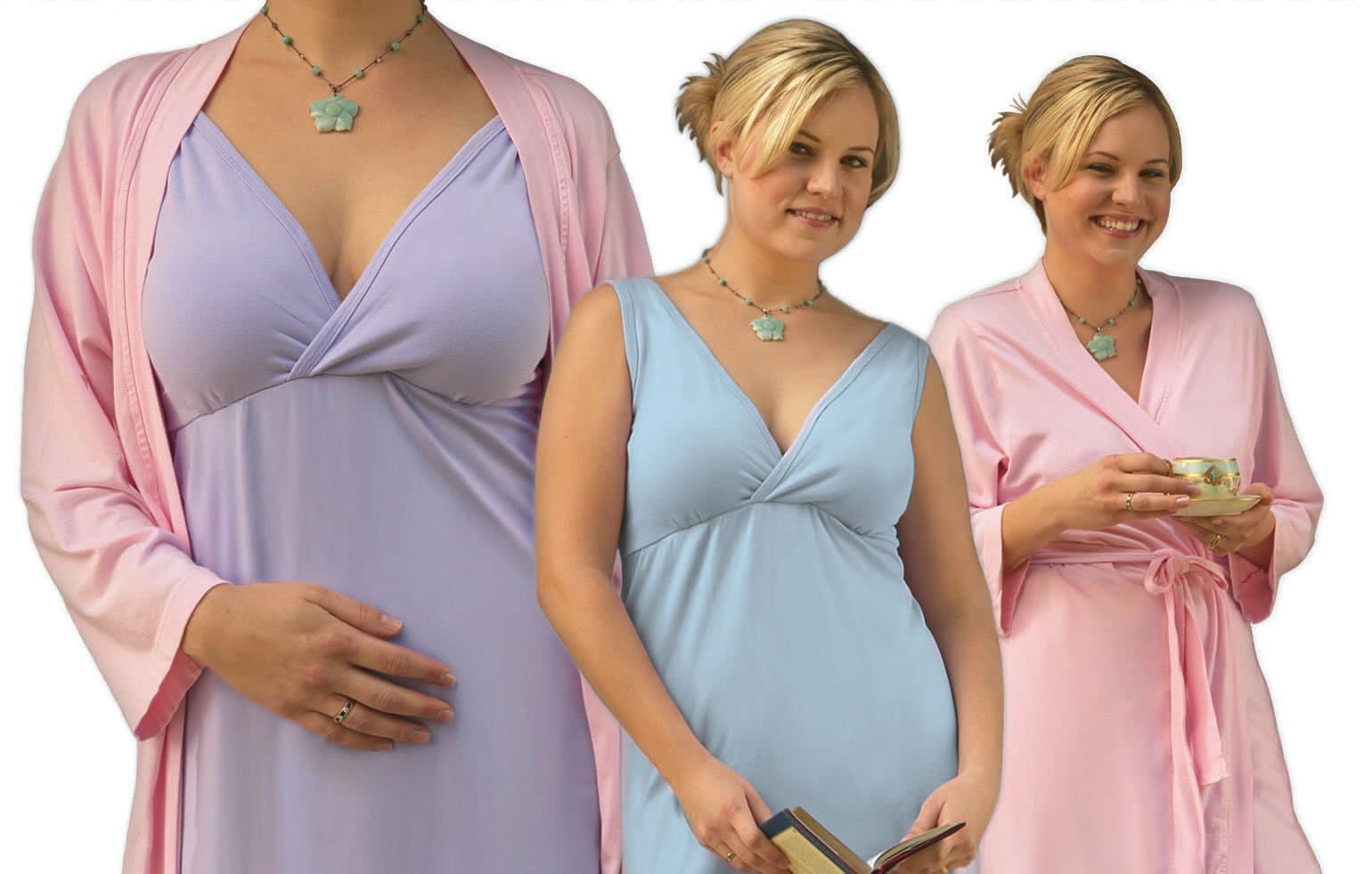 Aimee Gowns Original Bra-Less Nursing Gown