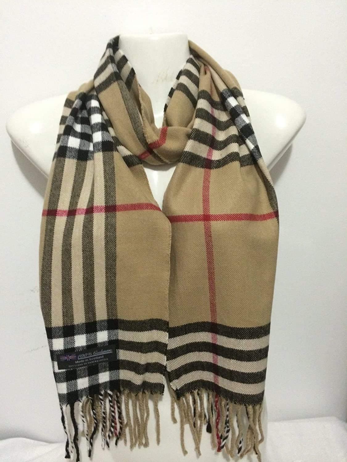 SKEMIX Scarf Plaid Super Soft Unisex