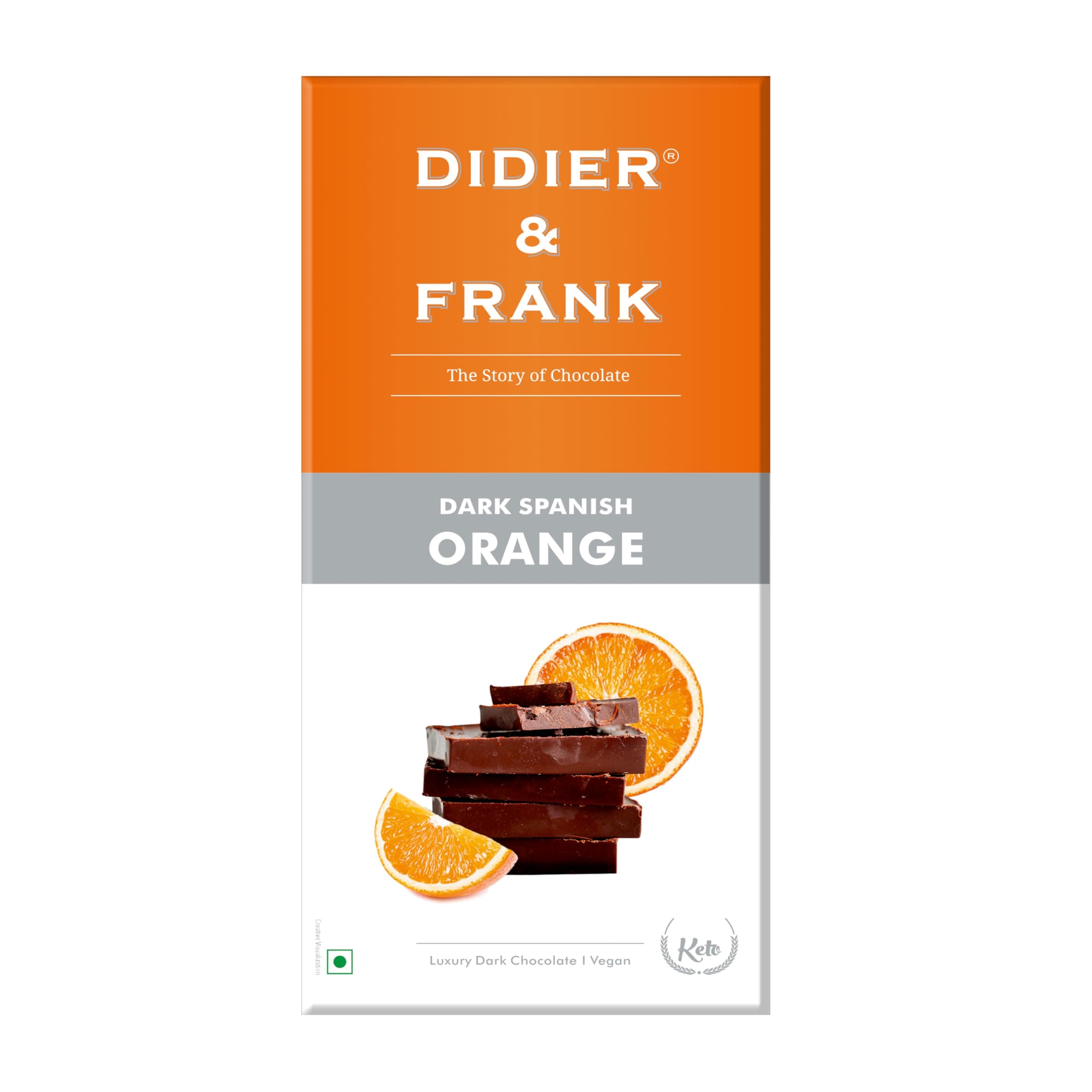 Spanish Orange Dark Chocolate, 80g (Keto)