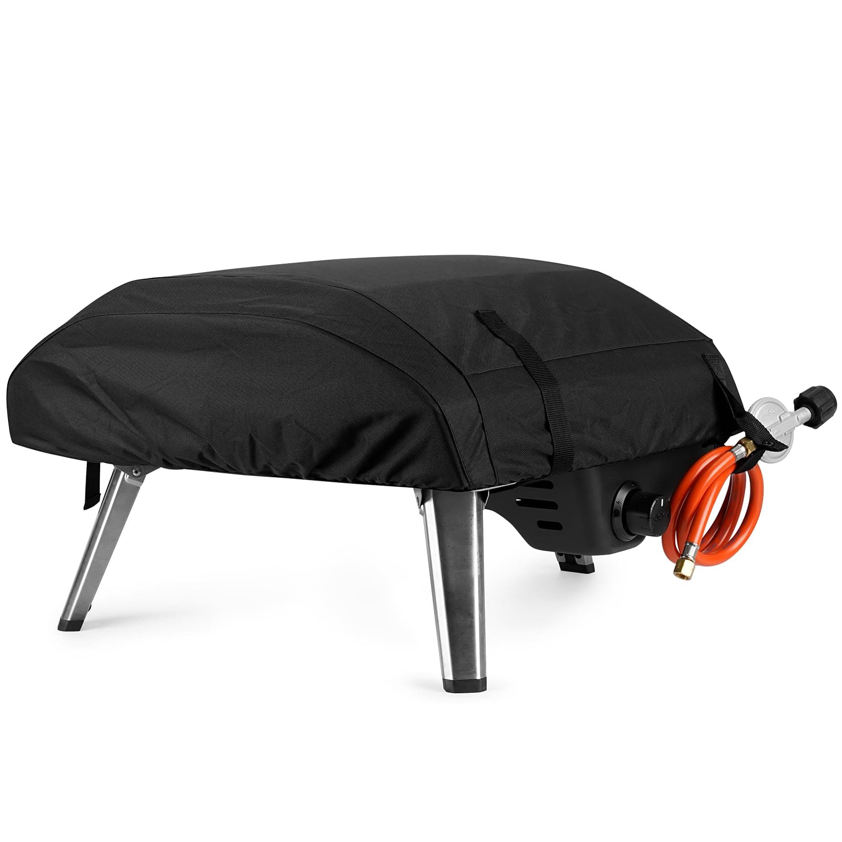 Onlyfire Pizza Oven Cover for Ooni Koda 16, Heavy Duty Waterproof Weather Resistant Dust-Proof Pizza Protective Carry Cover, Black