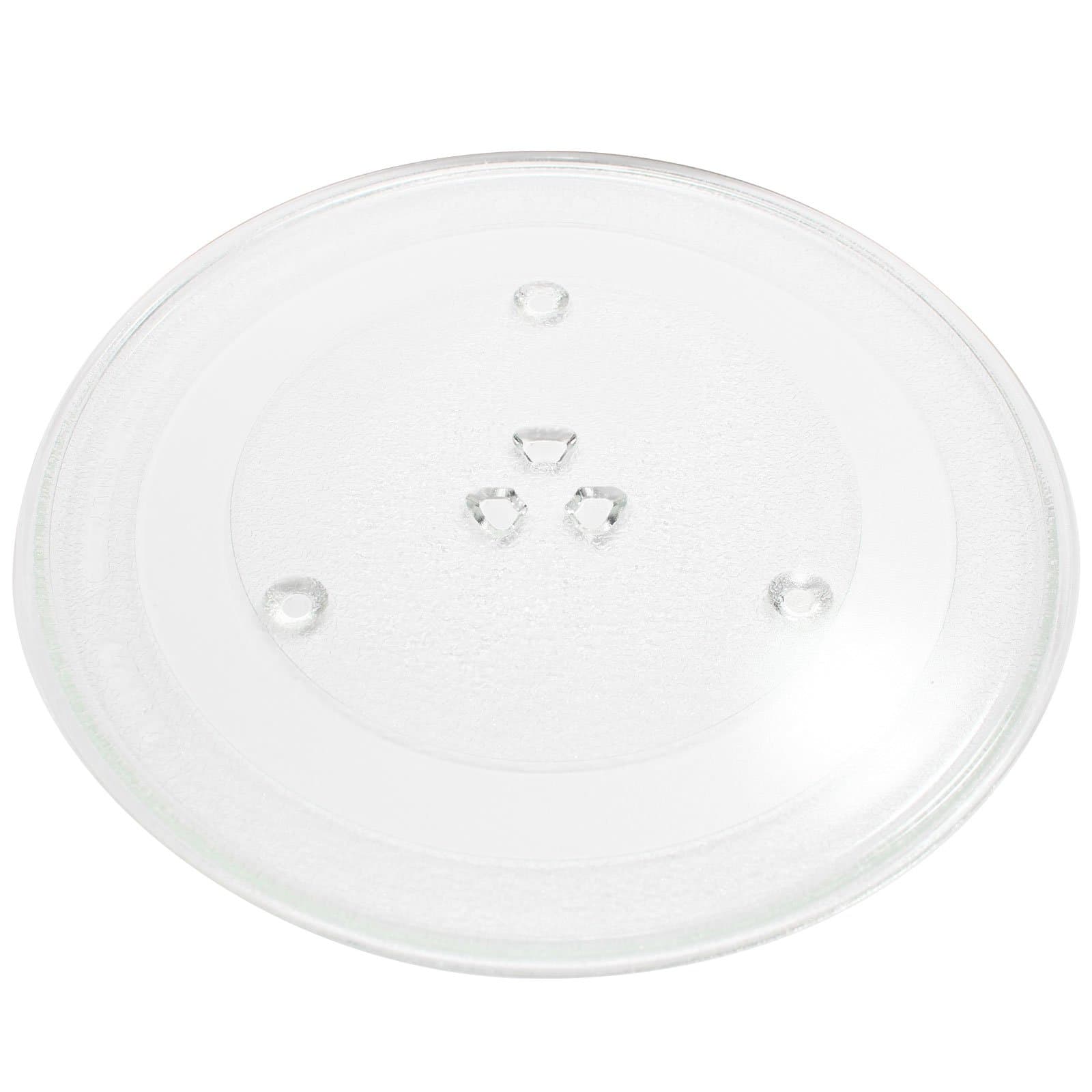 Replacement 203500 Microwave Turntable Glass Plate for Sharp, Magic Chef, Emerson, Daewoo, Hinari - Compatible with Sharp R331ZS, Sharp R309YK, Sharp R309YW Magic Chef MCD990ARB - 11 1/4" (285mm)