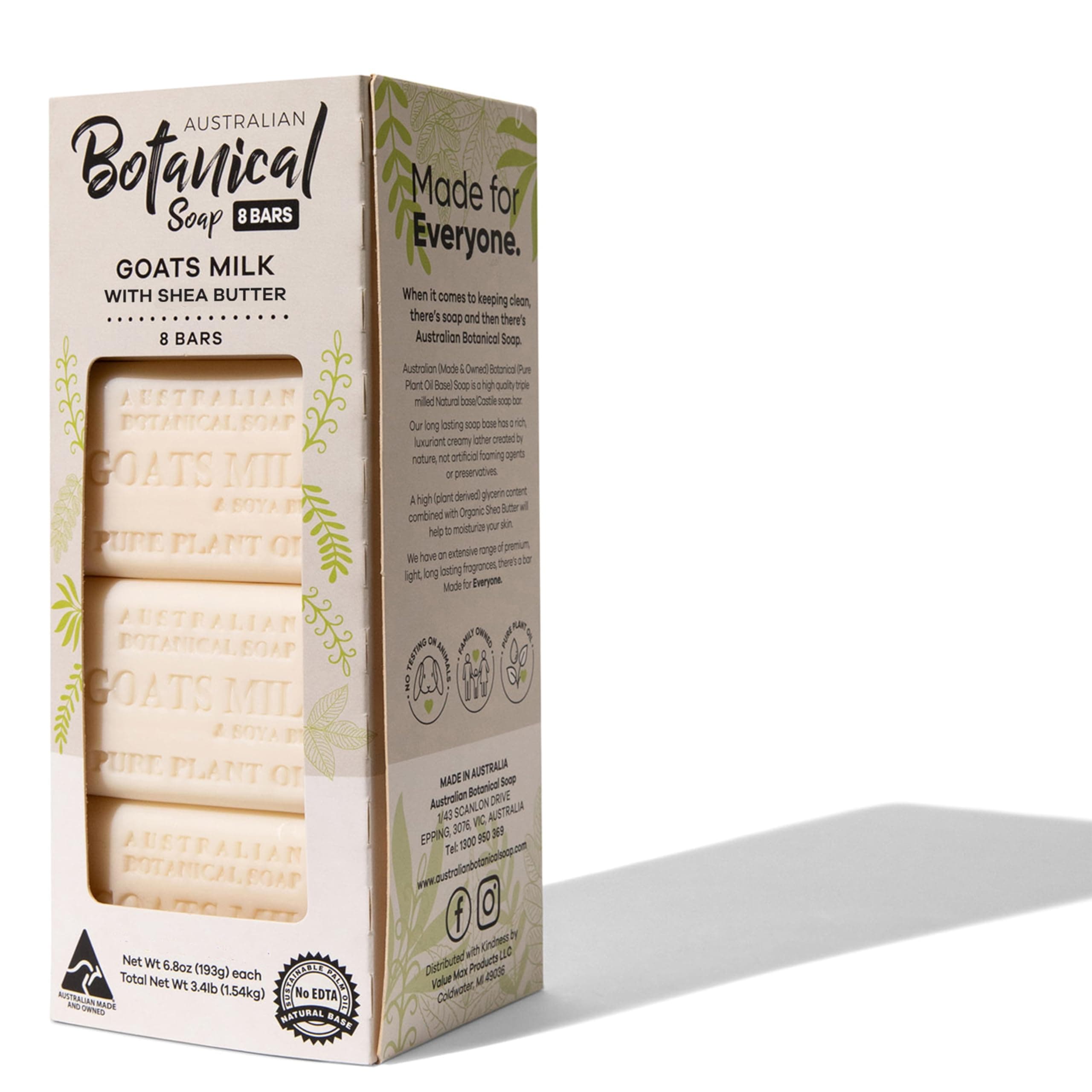 Australian Botanical Soap Micropore Tape, Hypoallergenic, Gentle on Skin Breathable and Stretchable Tape for Men & Women