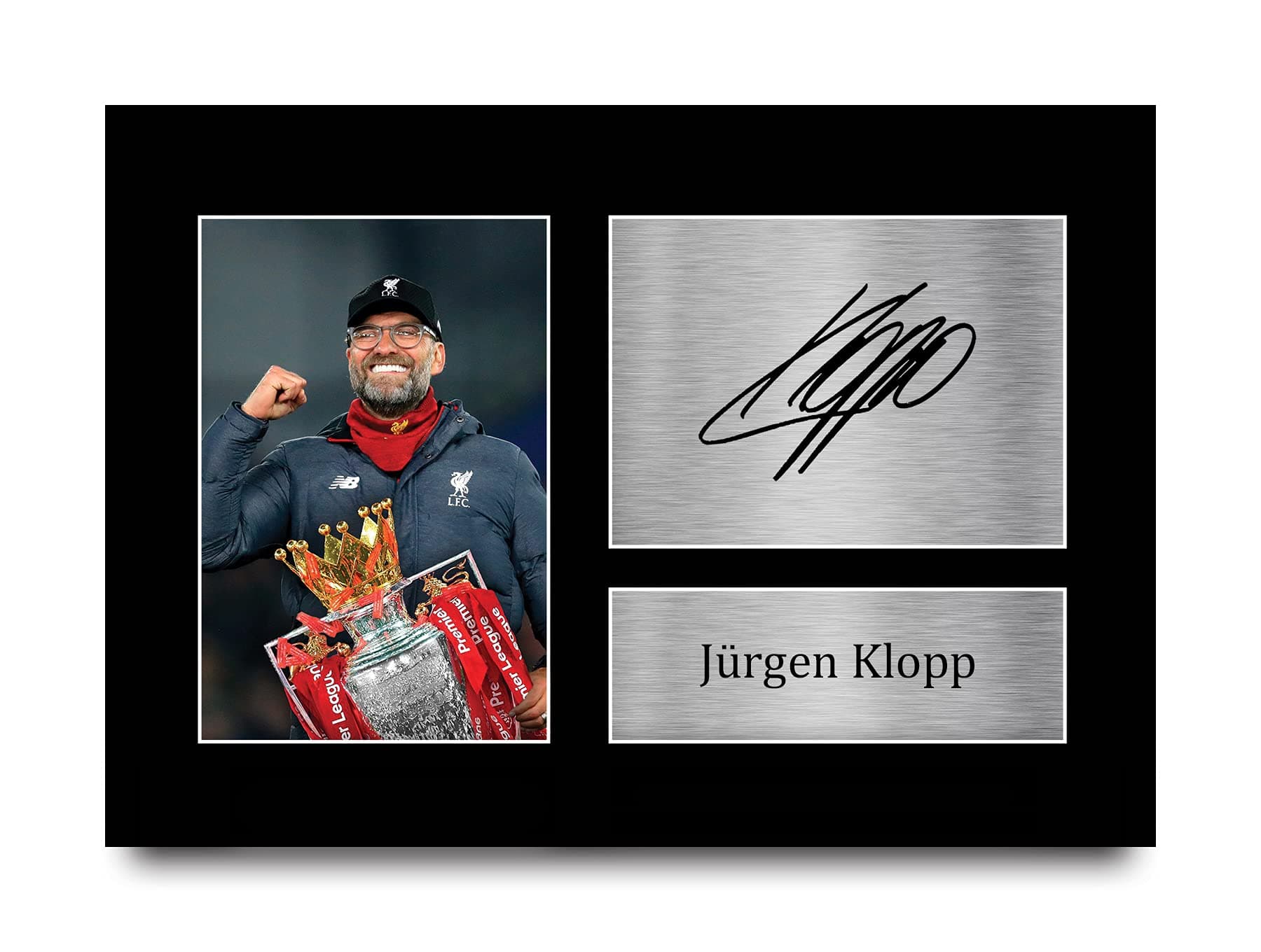 HWC Trading Jurgen Klopp Signed A4 Printed Autograph Liverpool Photo Display