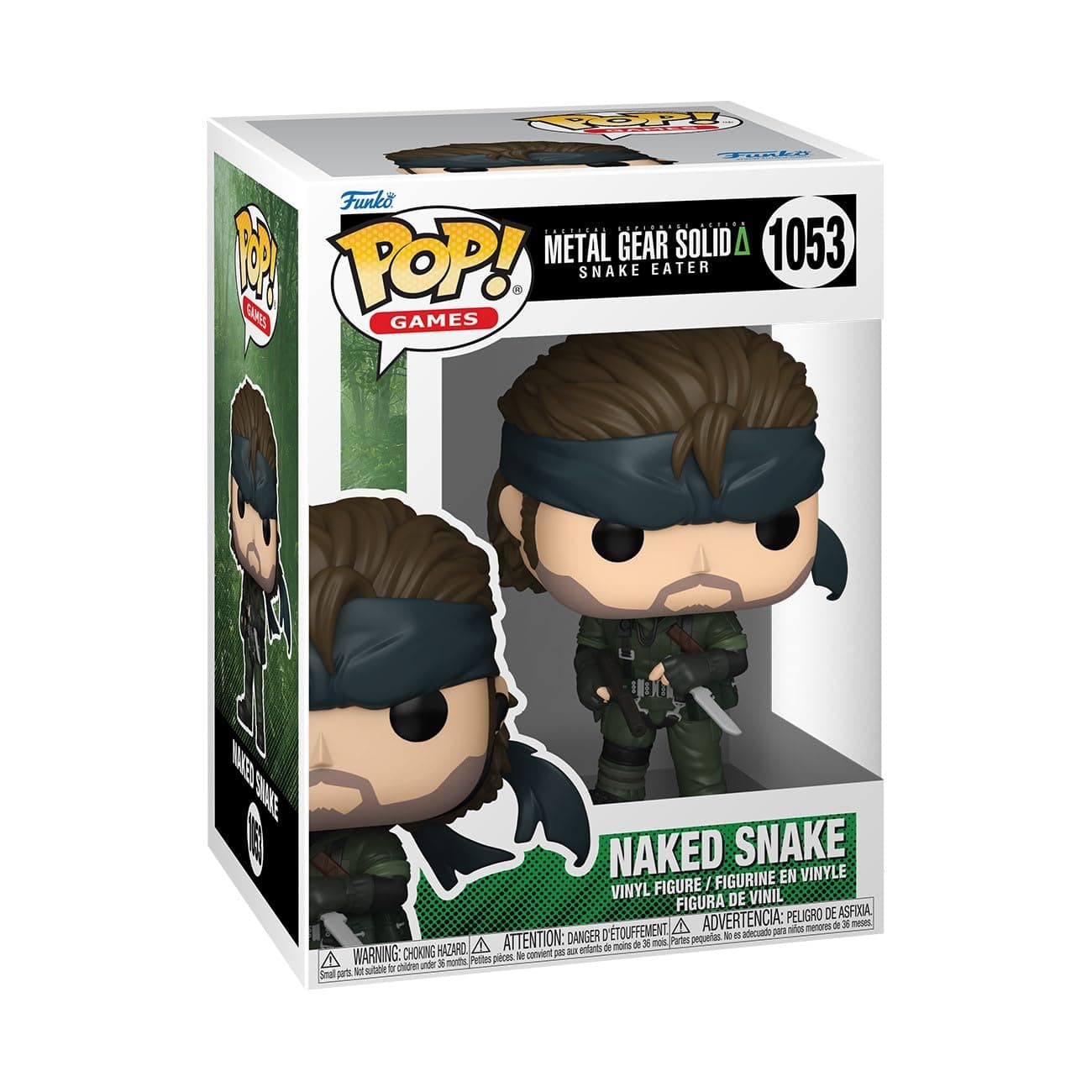 POP! Games: Metal Gear - Naked Snake - Collectable Vinyl Figure - Gift Idea - Official Merchandise - Toys For Kids & Adults - Model Figure for Collectors and Display