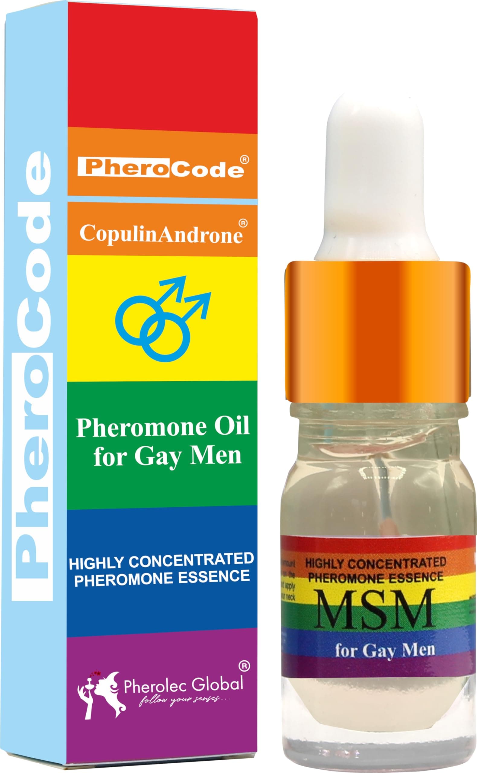 PheroCode MSM 5ml 100% Pheromone for Gay Men Cologne Male Unscented