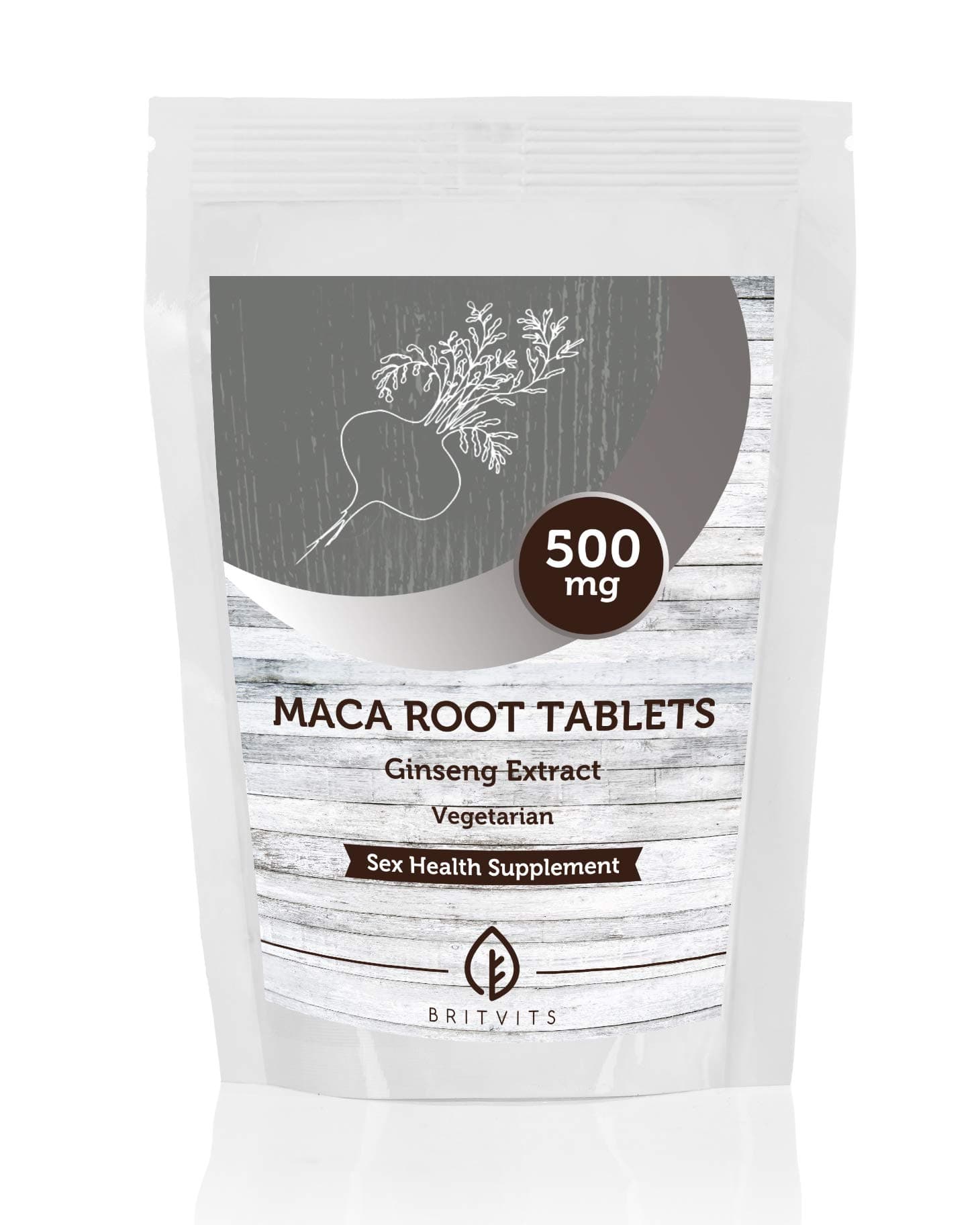 Maca Root 500mg Ginseng x120 Tablets