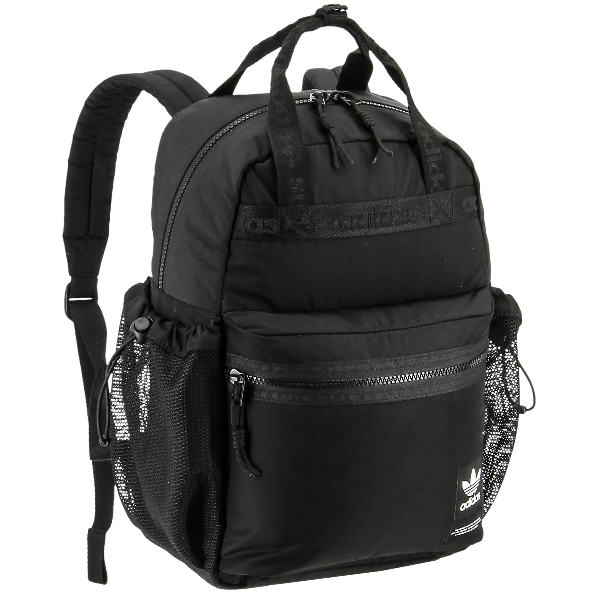 adidas Originals Originals Middie Backpack, Black/Black, One Size