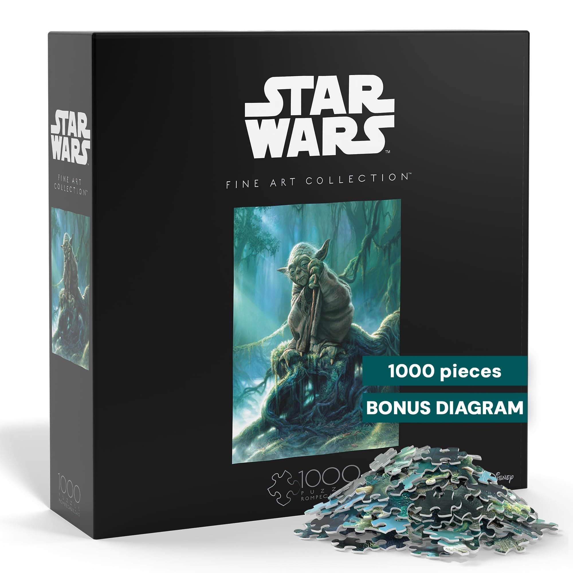 Star Wars - Fine Art Collection - Yoda - 1000 Piece Jigsaw Puzzle