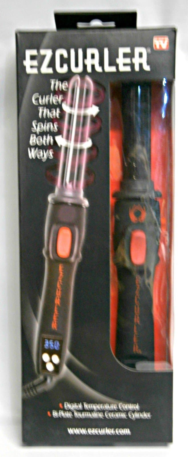 Ez Curler Ceramic Tourmaline Hair Curler Iron