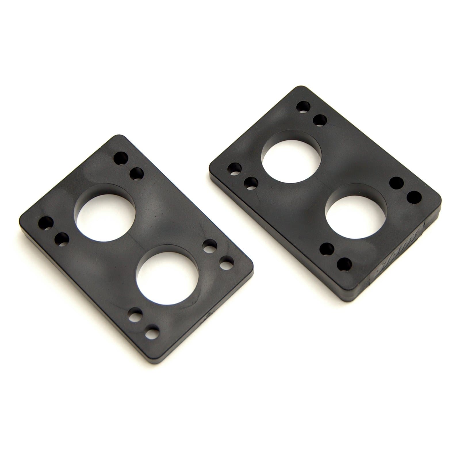 Globe Slant Wedge Riser Pads | Wedges to increase your board [Set of 2 | Colour: Black