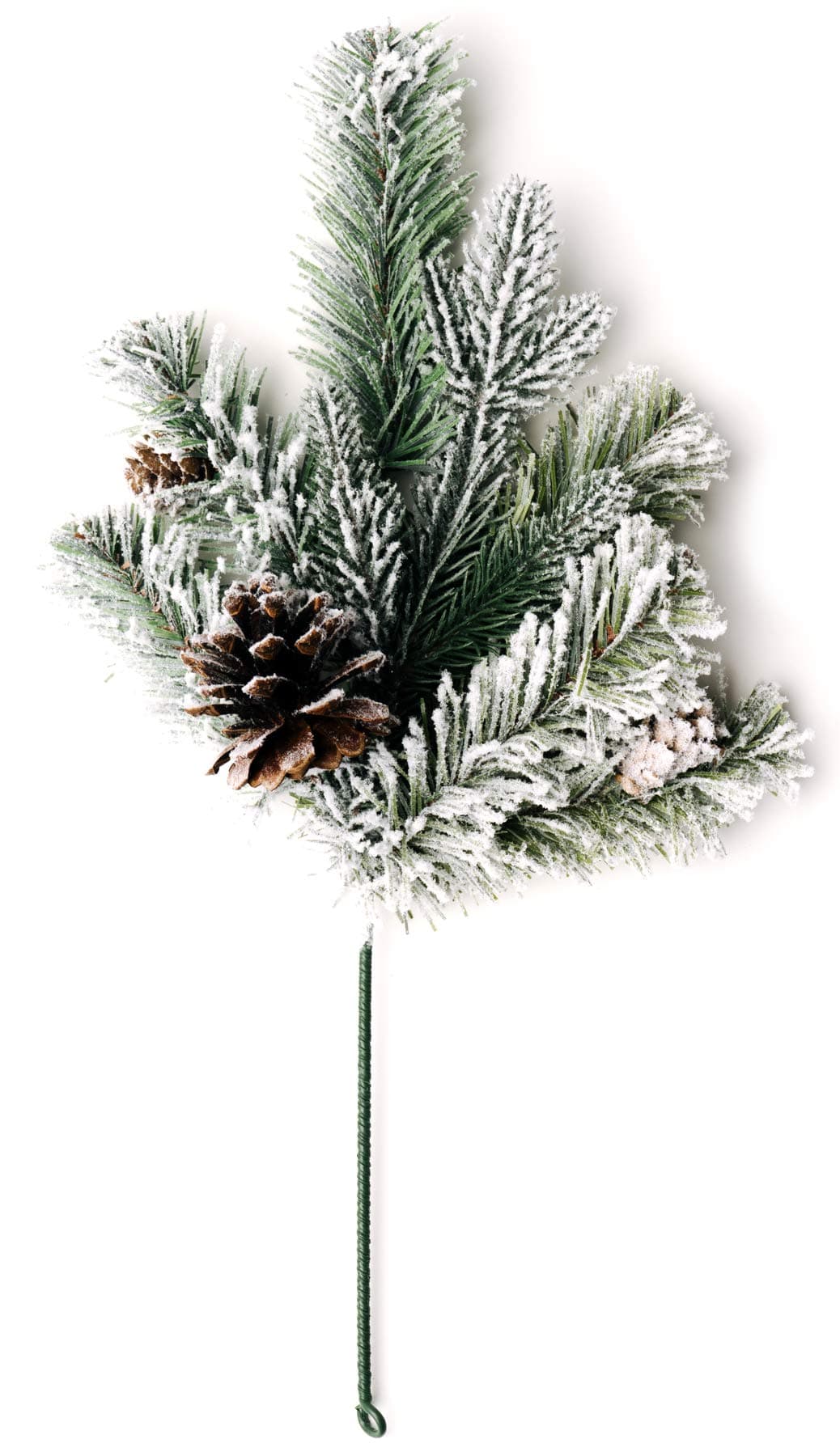 CraftMore Frosted Forest Pine Pick Set of 6