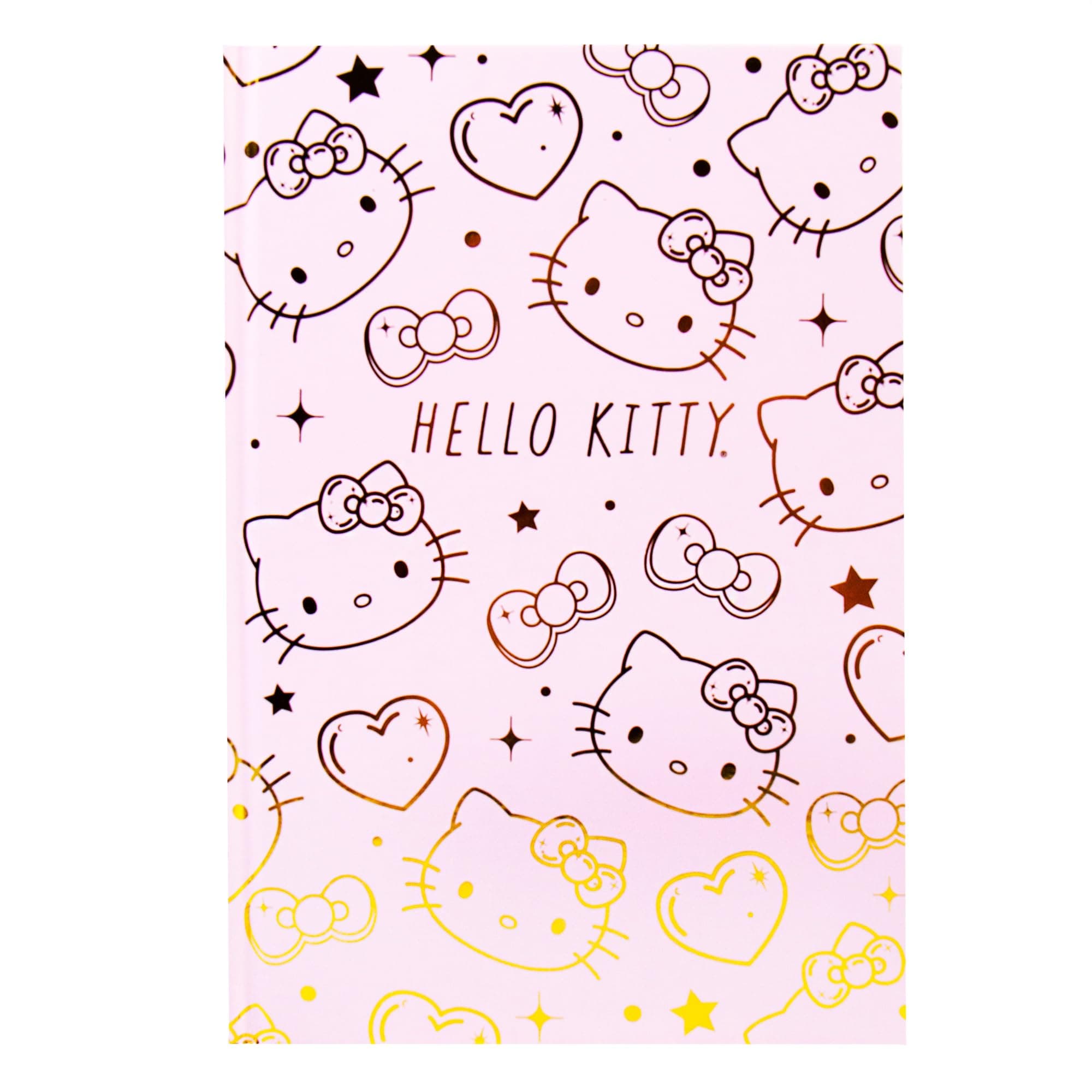 Hello Kitty Pink Gold Foil Journal