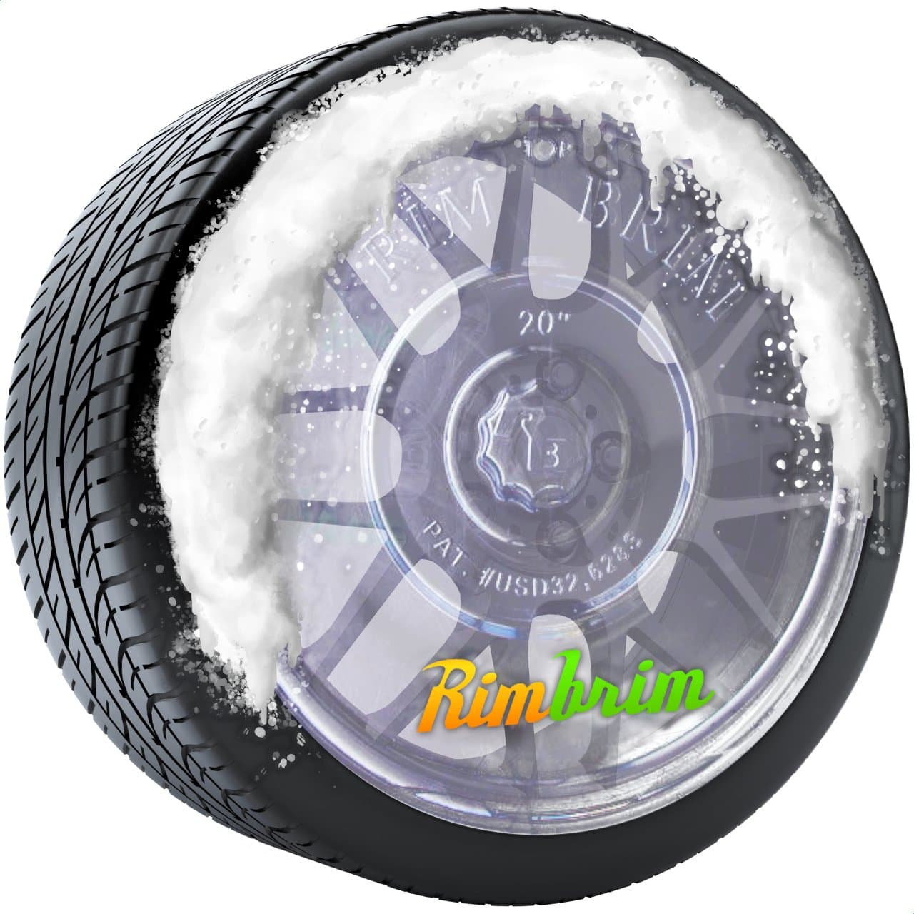 Geviaho RimBrim - Protect Wheels, Calipers, and Discs from Tire