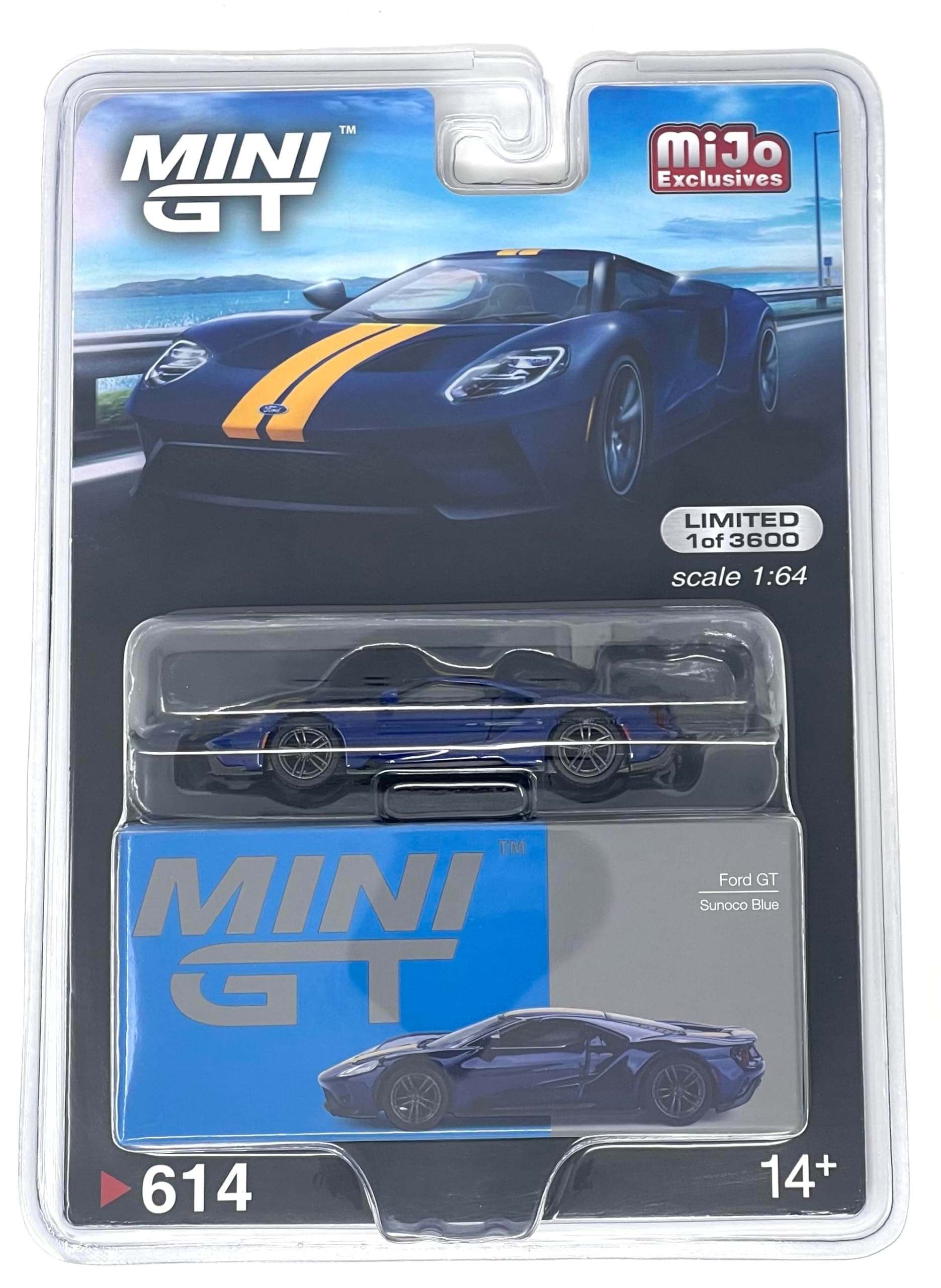 x MiJo Exclusives 1/64 Ford Sconco Blue (Left Handle) Finished Product Diecast Car M 00614-MJ