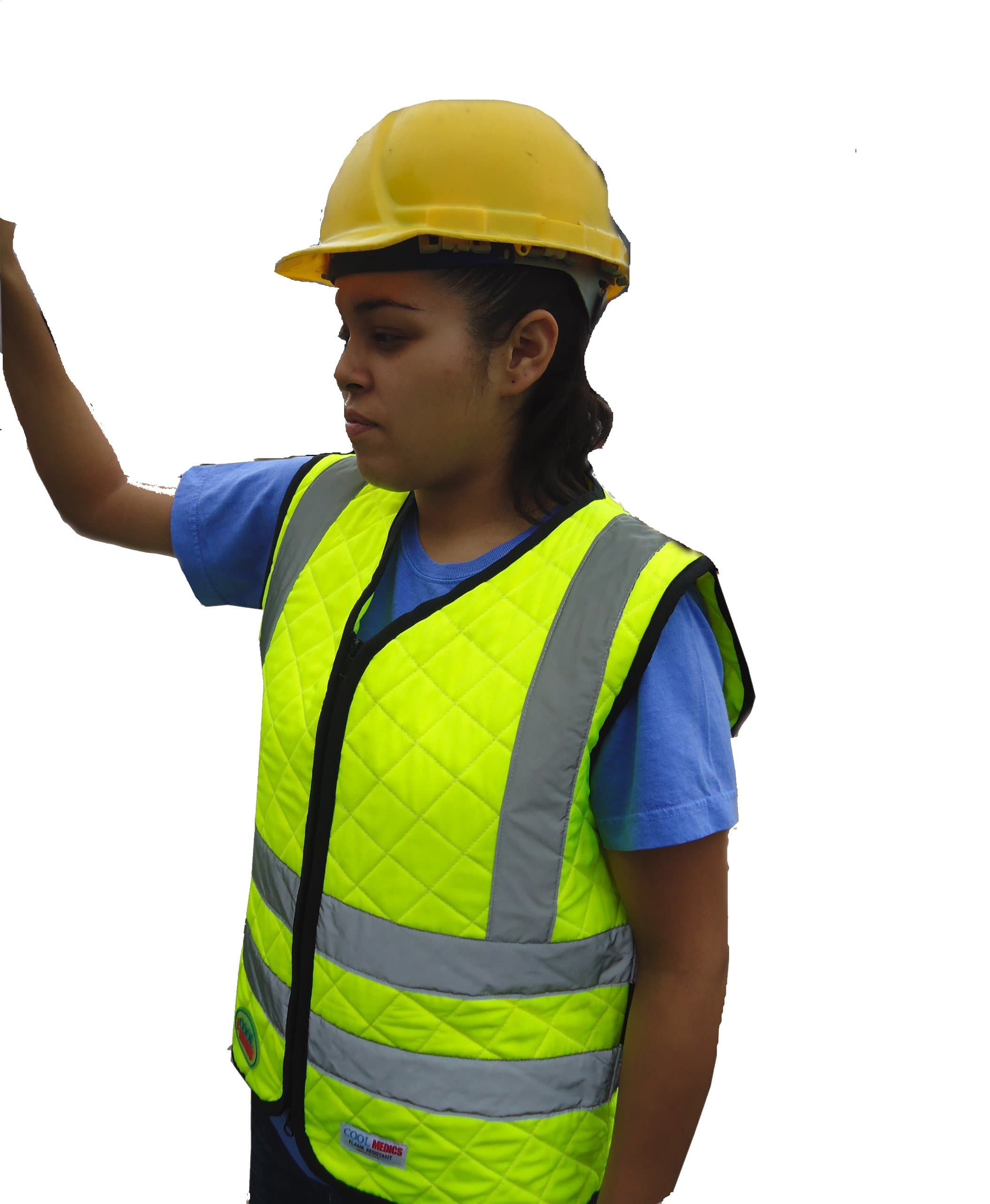 Cool Medics M1863FR Hi Vis Flame Resistant Vest, 3X-Large, Yellow