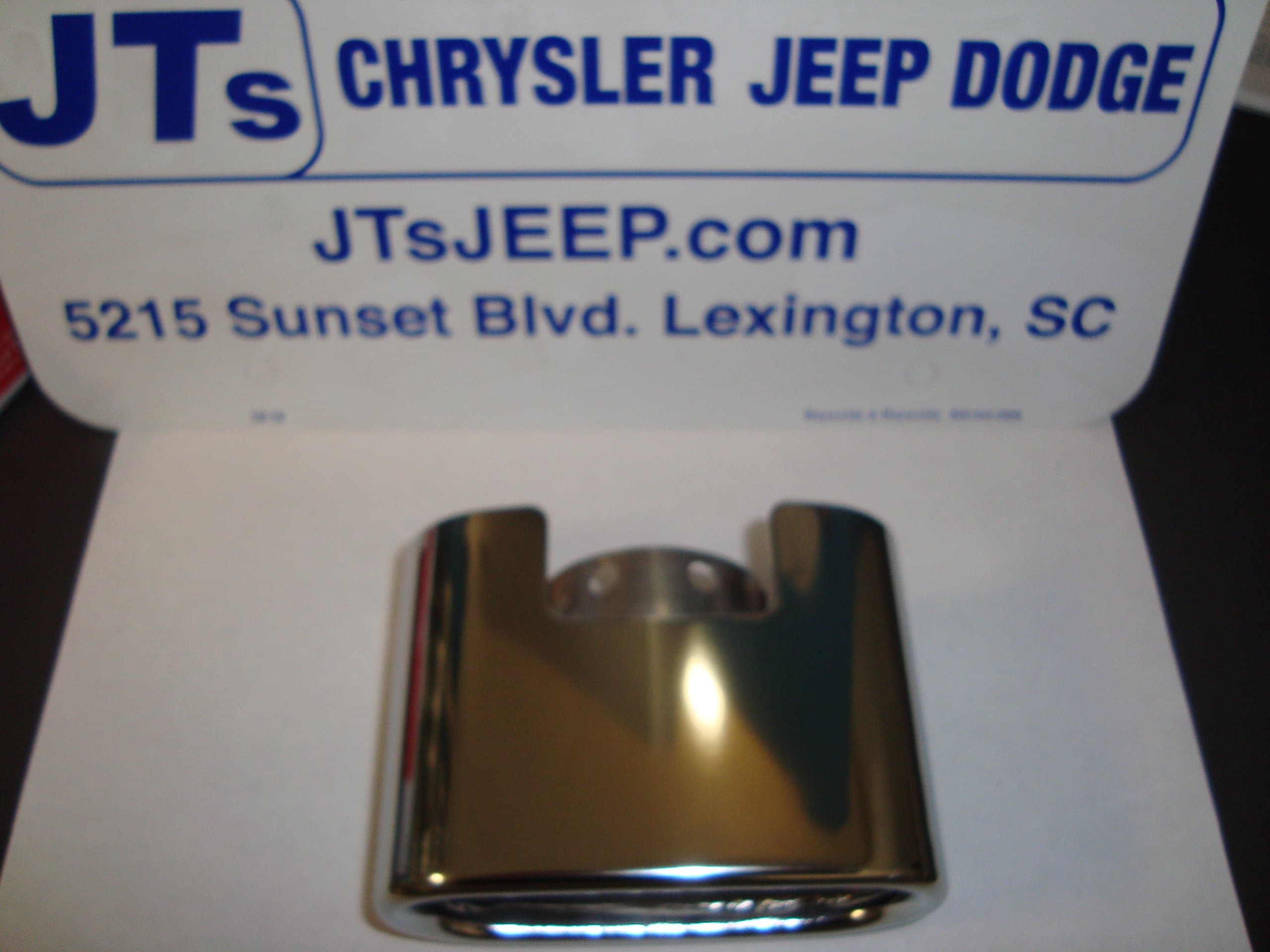 Fiat Genuine Accessories 82212684AB Chrome Exhaust Tip