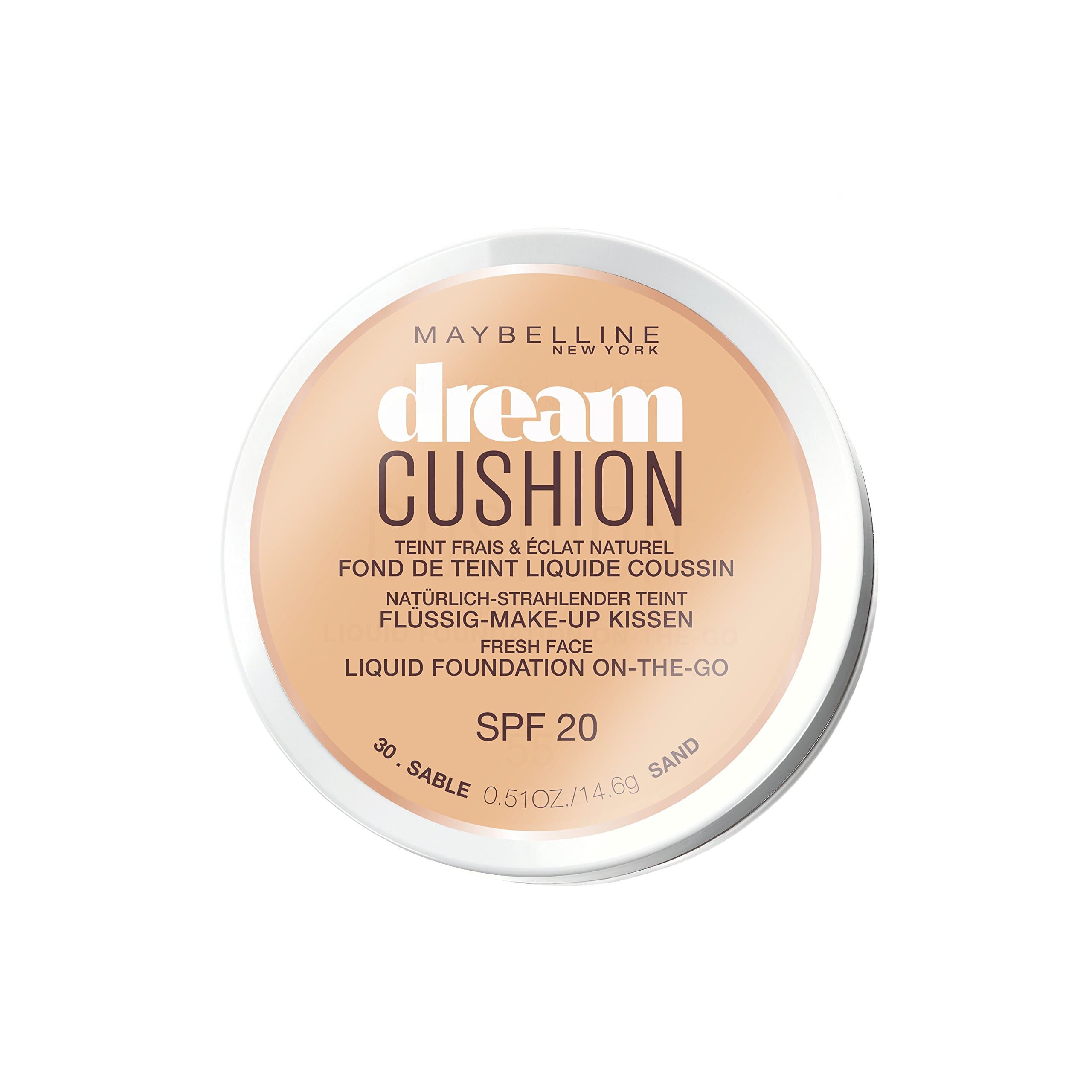 Dream Cushion Liquid Foundation on the Go Fresh Face 14g Sand (#30) SPF20