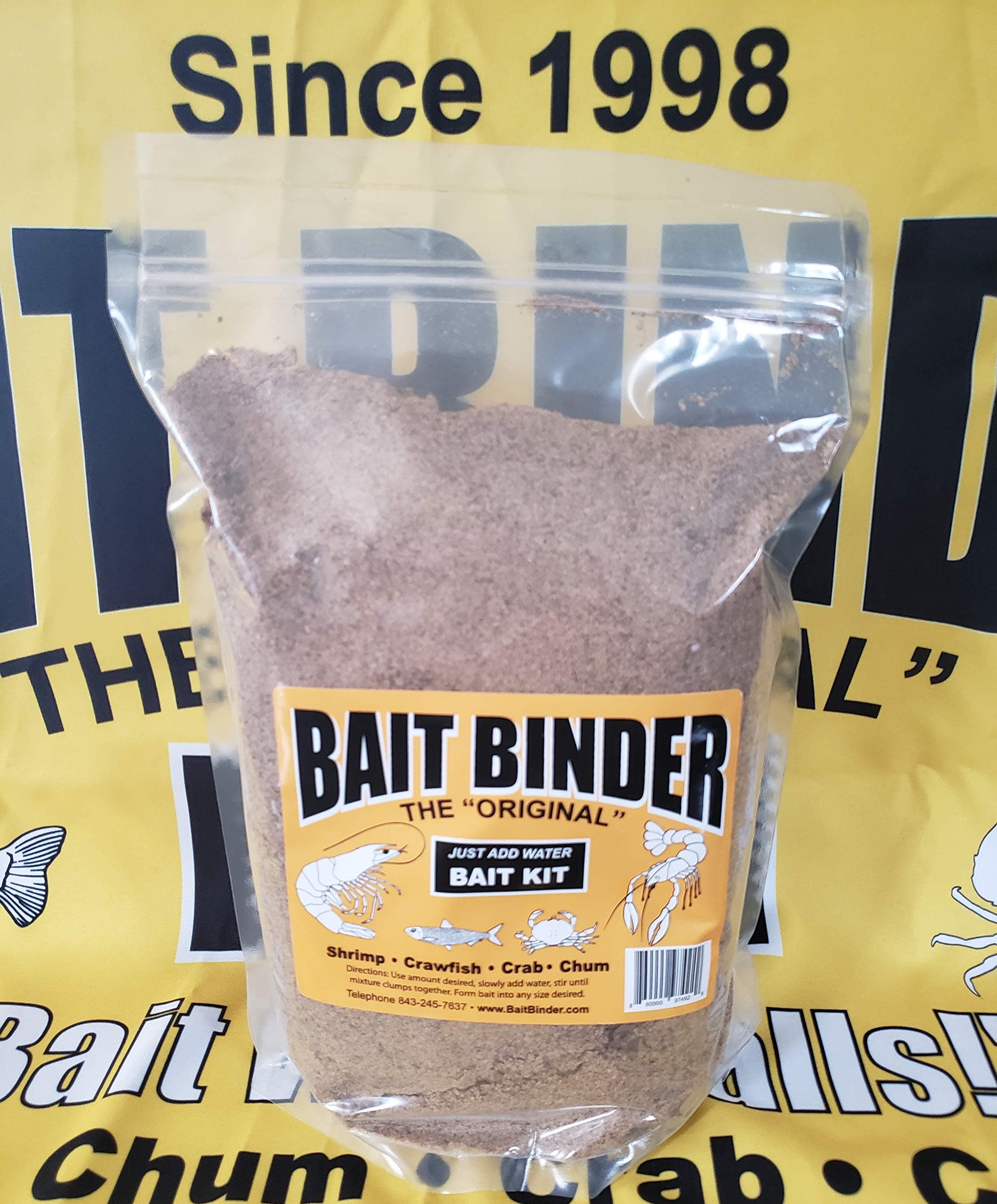 Bait Kit - The 'Original' - Shrimp, Crab, Crawfish, Chum - 5 LB