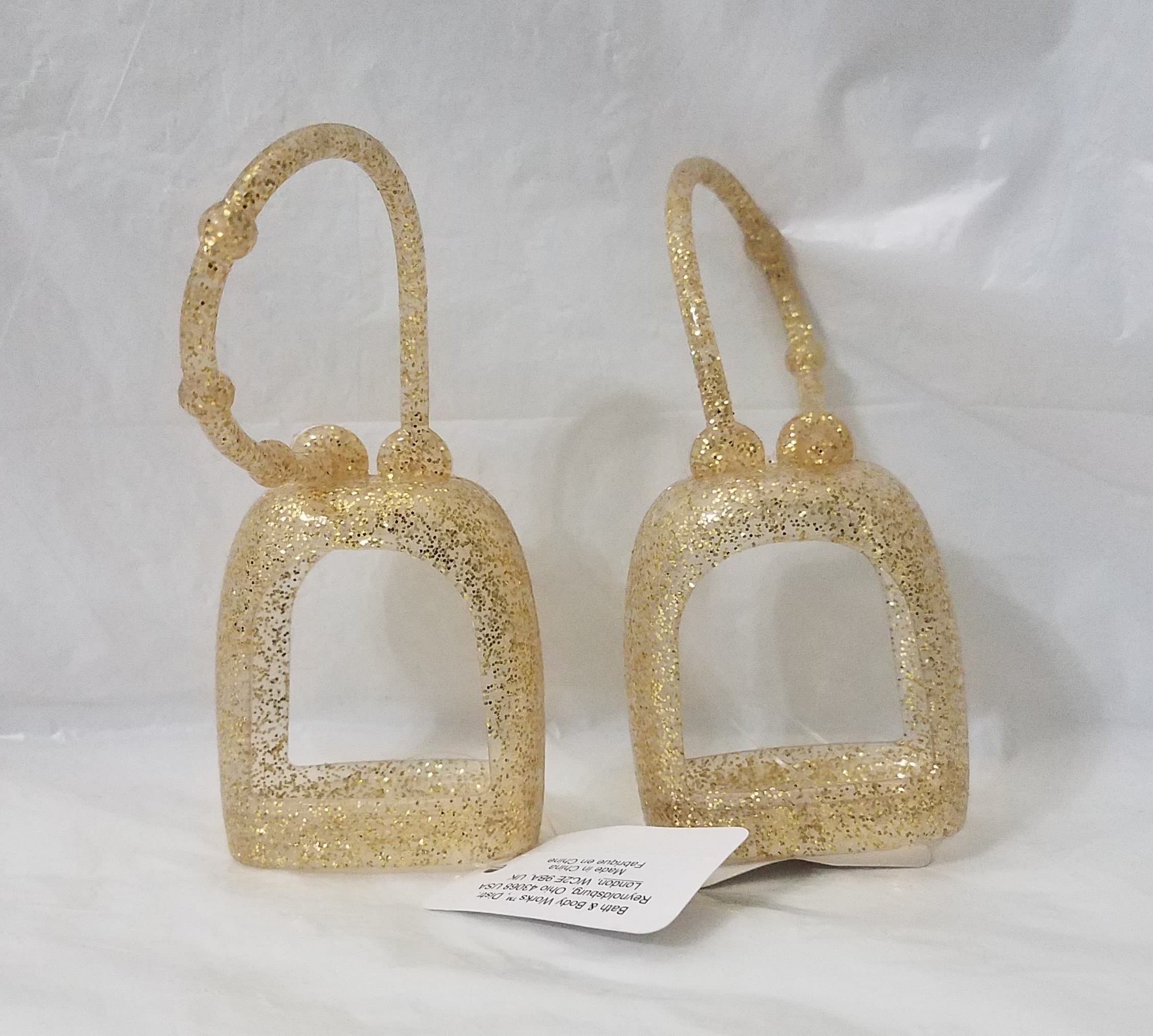 PocketBac Hand Sanitizer Holder- SparkLED Gold, Pack of 2
