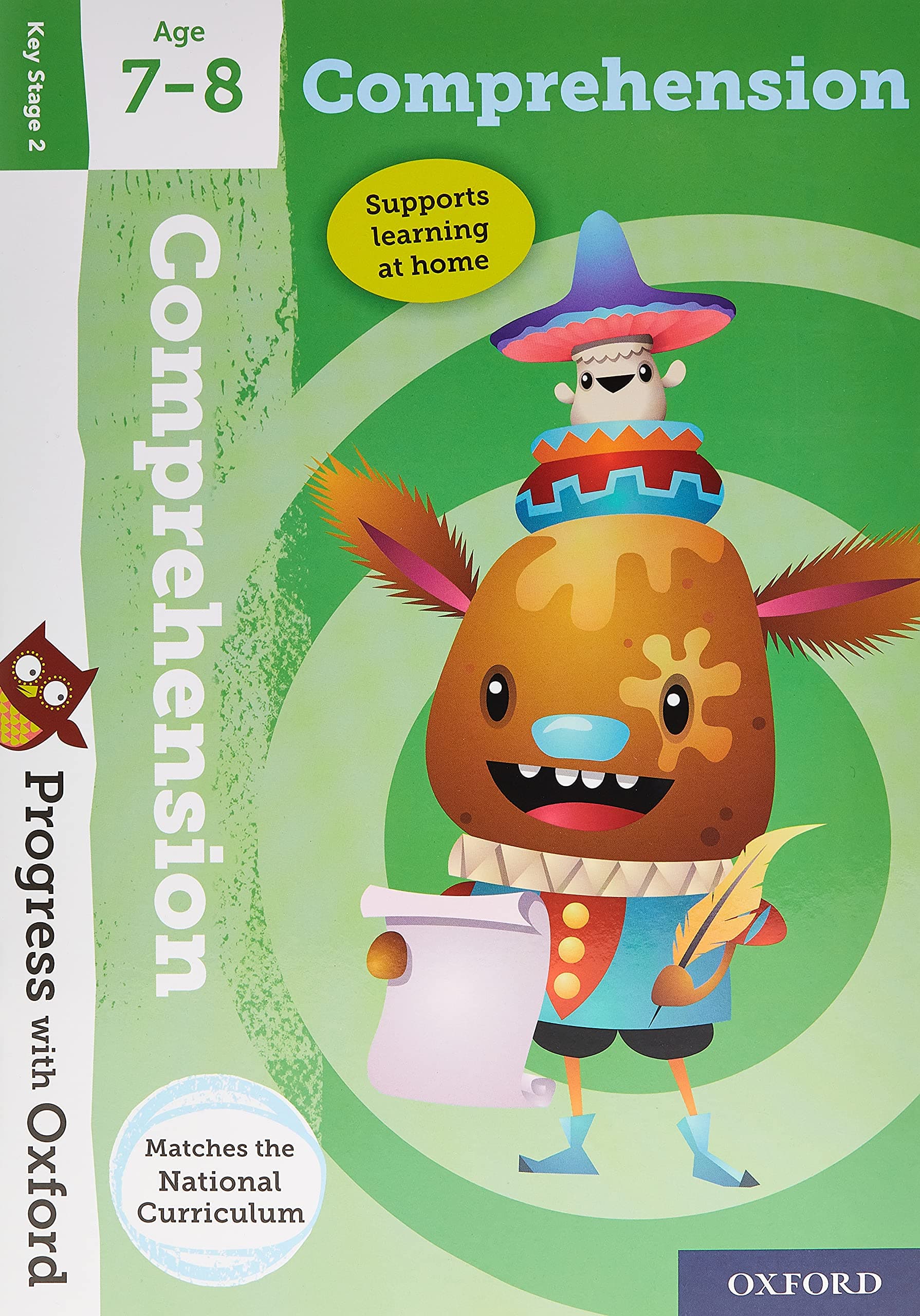 Progress with Oxford:: Comprehension: Age 7-8 Paperback – March 5, 2020